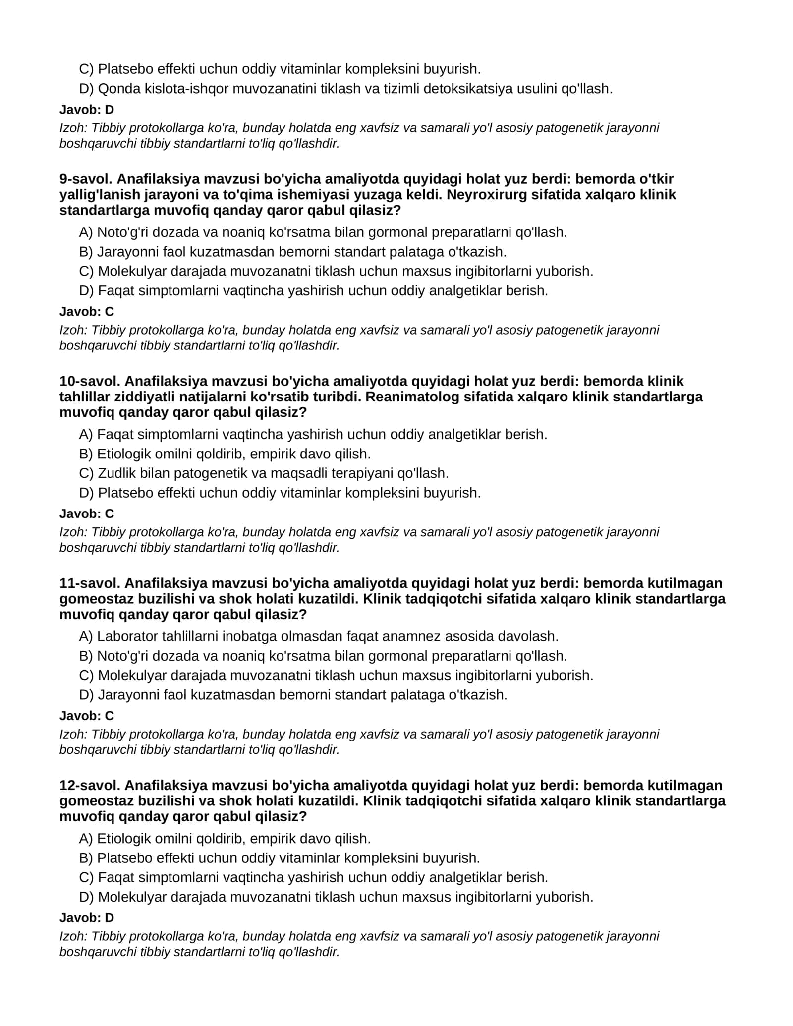 ANAFILAKSIYA - 3-QISM 3