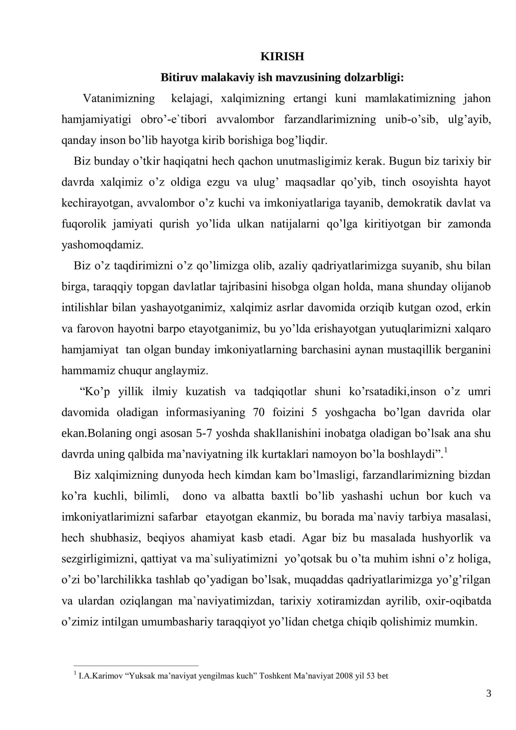 Boshlang‟ich ta‟lim sport tarbiyaviy ish yo‟nalishi bo‟yicha bakalavr darajasini olish 3