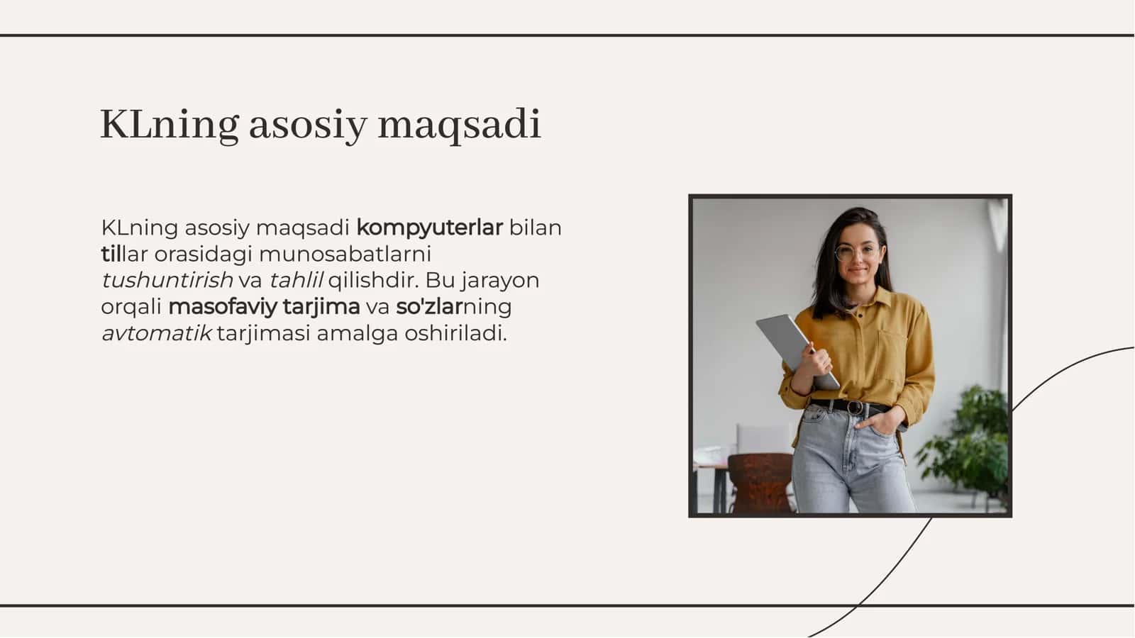 Kompyuter lingvistikasi fanining boshqa fanlar bilan bogʻliqligi 3