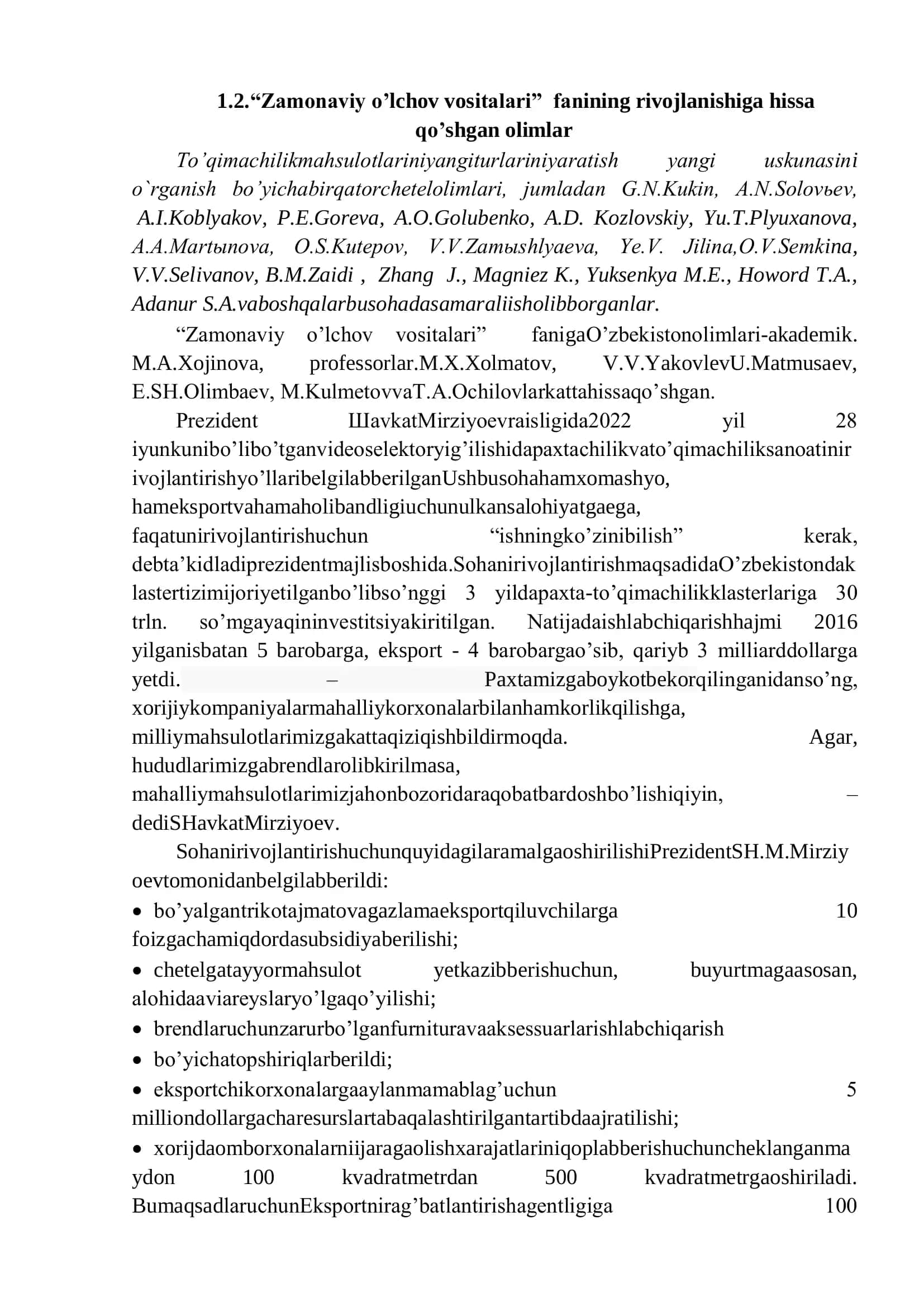 Zamonaviy o’lchov vositalari 3