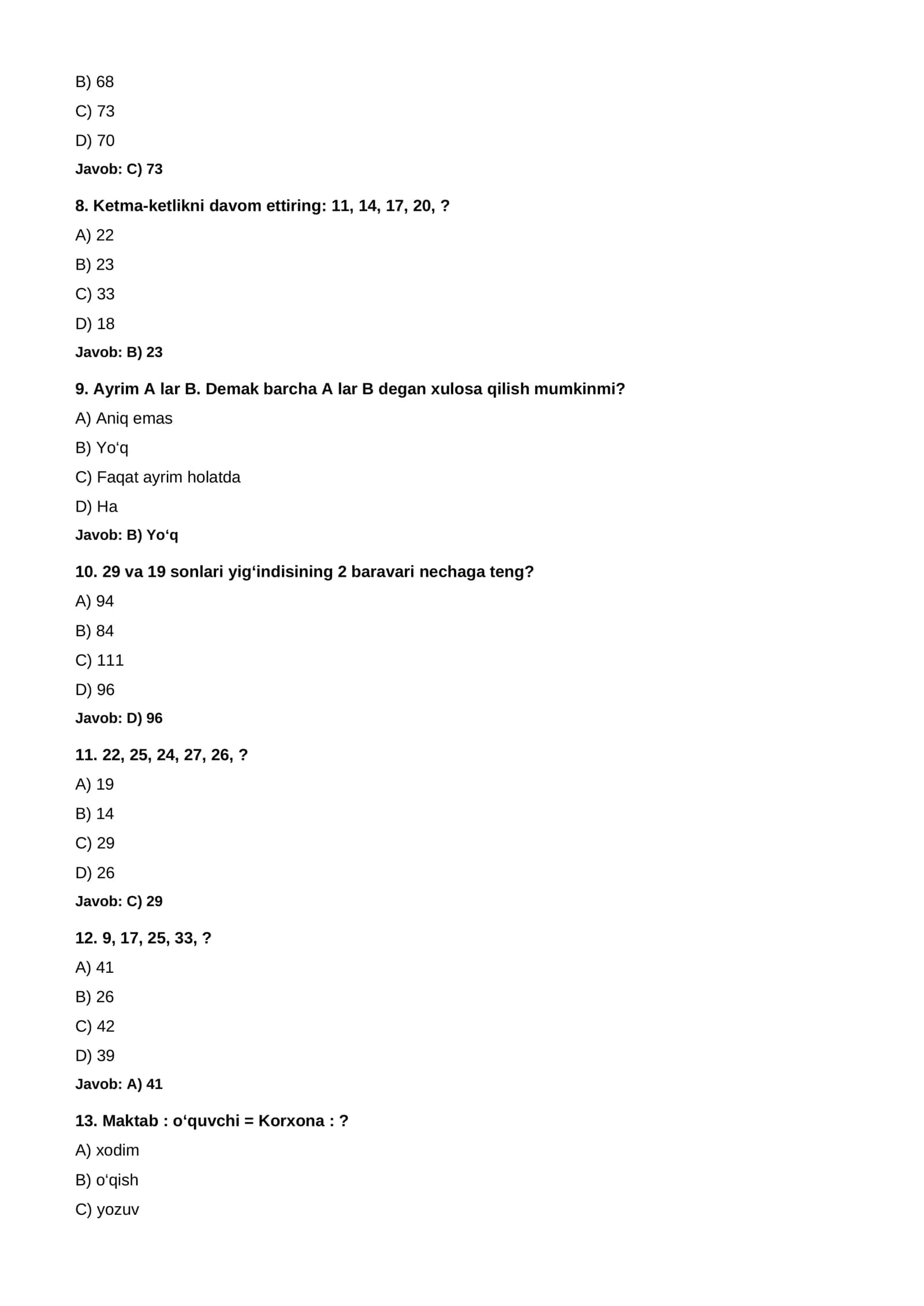 ARGOS IQ TEST — 2026 3
