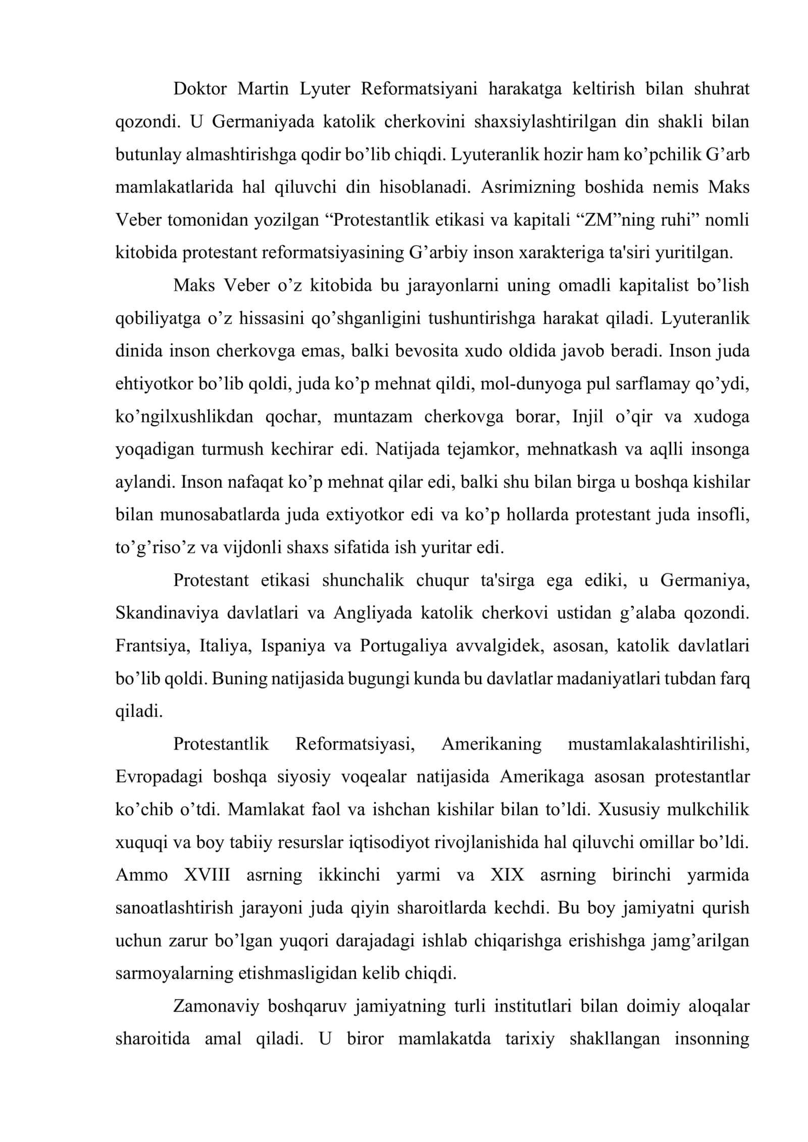 IRMning jamiyatning ijtimoiy strukturasida tutgan o’rni 3