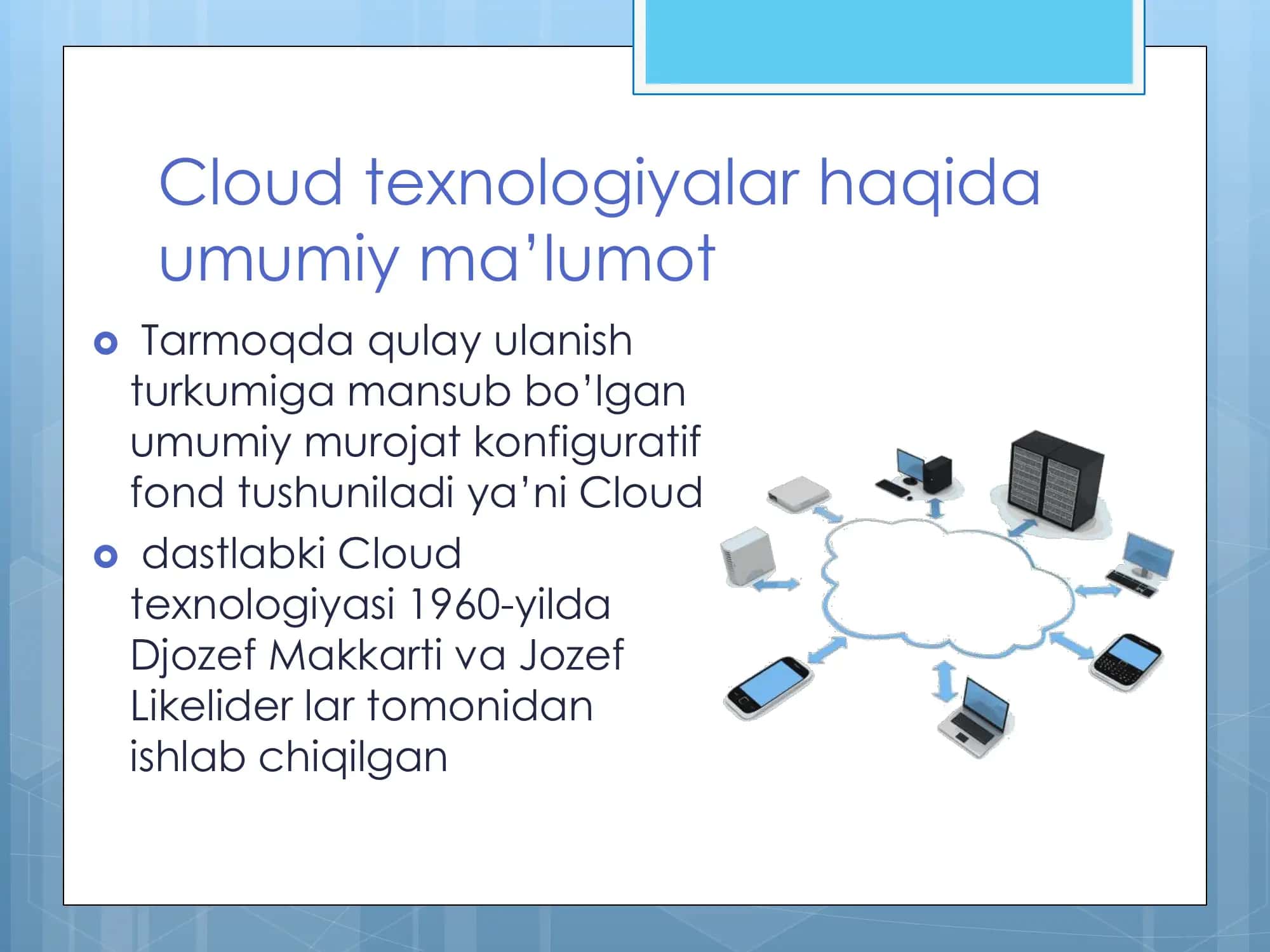 Cloud texnologiyalar 3