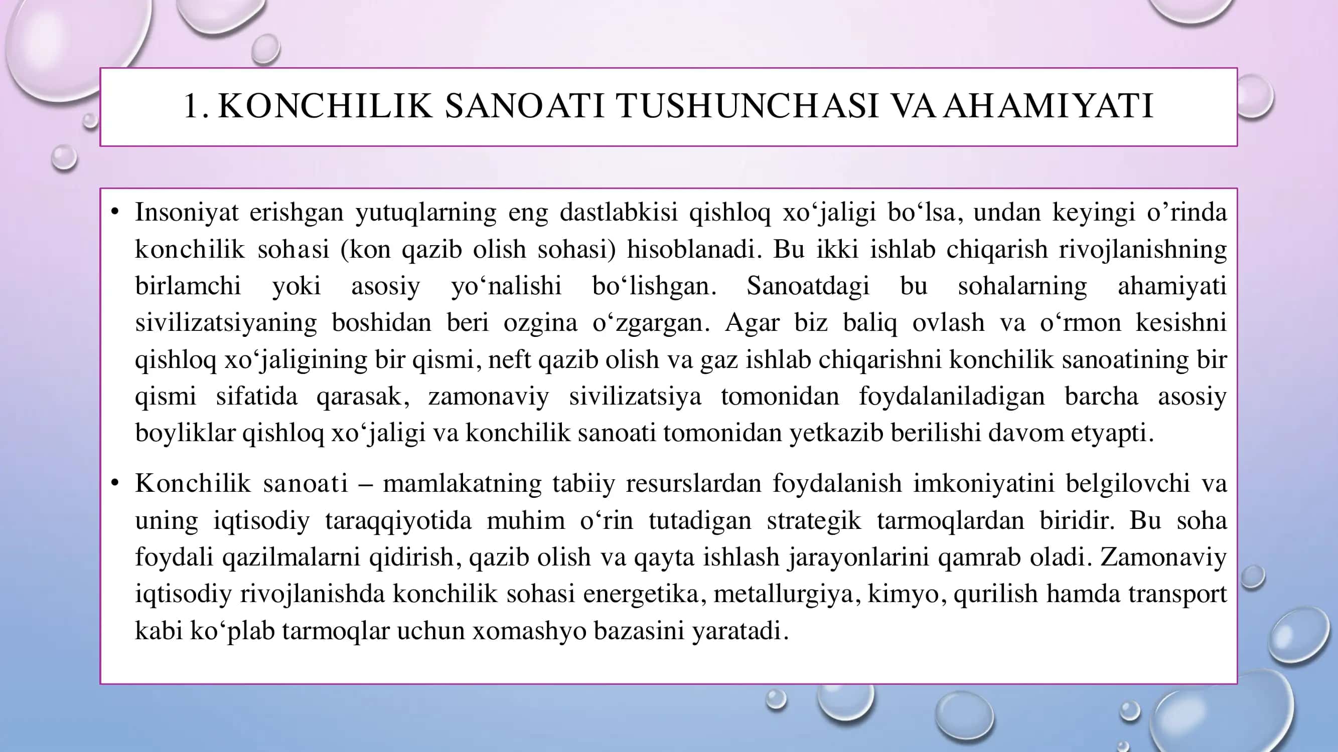 Konchilik Tarmogi va Uning Ijtimoiy-Iqtisodiy Ahamiyati 3