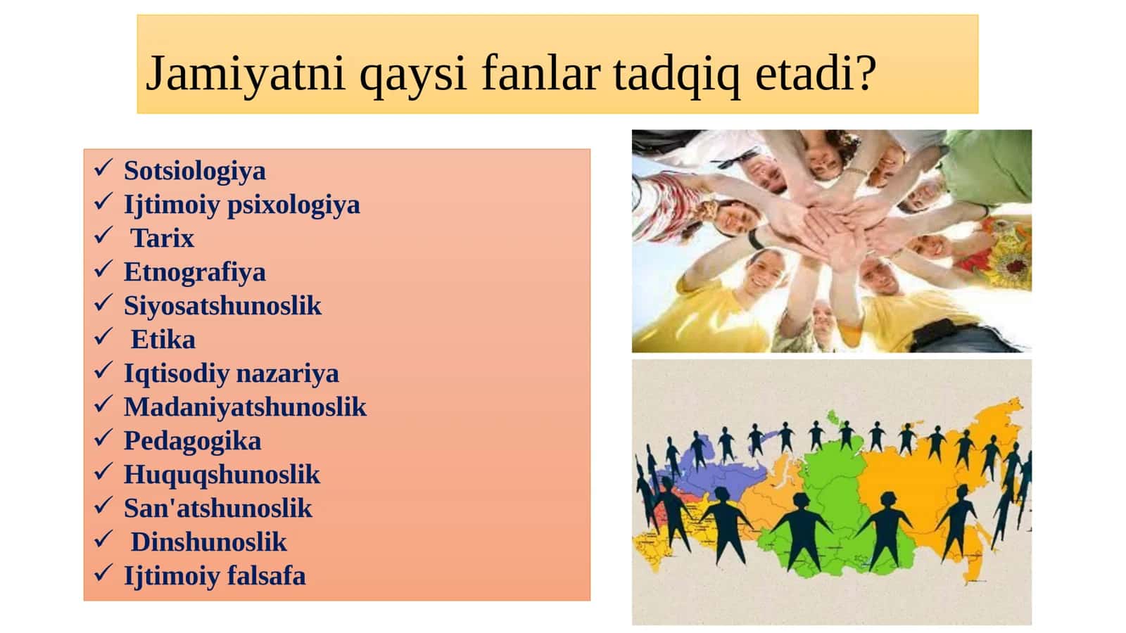 Jamiyat falsafasi. Tarix falsafasi, sivilizatsiya va madaniyat. Inson falsafasi (Falsafiy antropologiya) 3