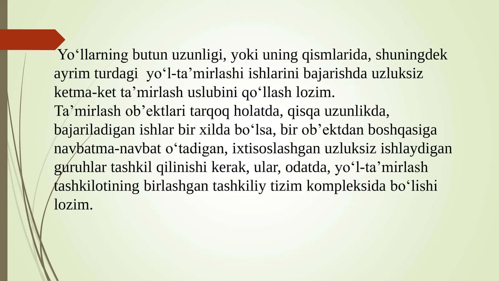 Yo‘l poyi qurilishida sifat nazoratini tashkil etish masalalari 3