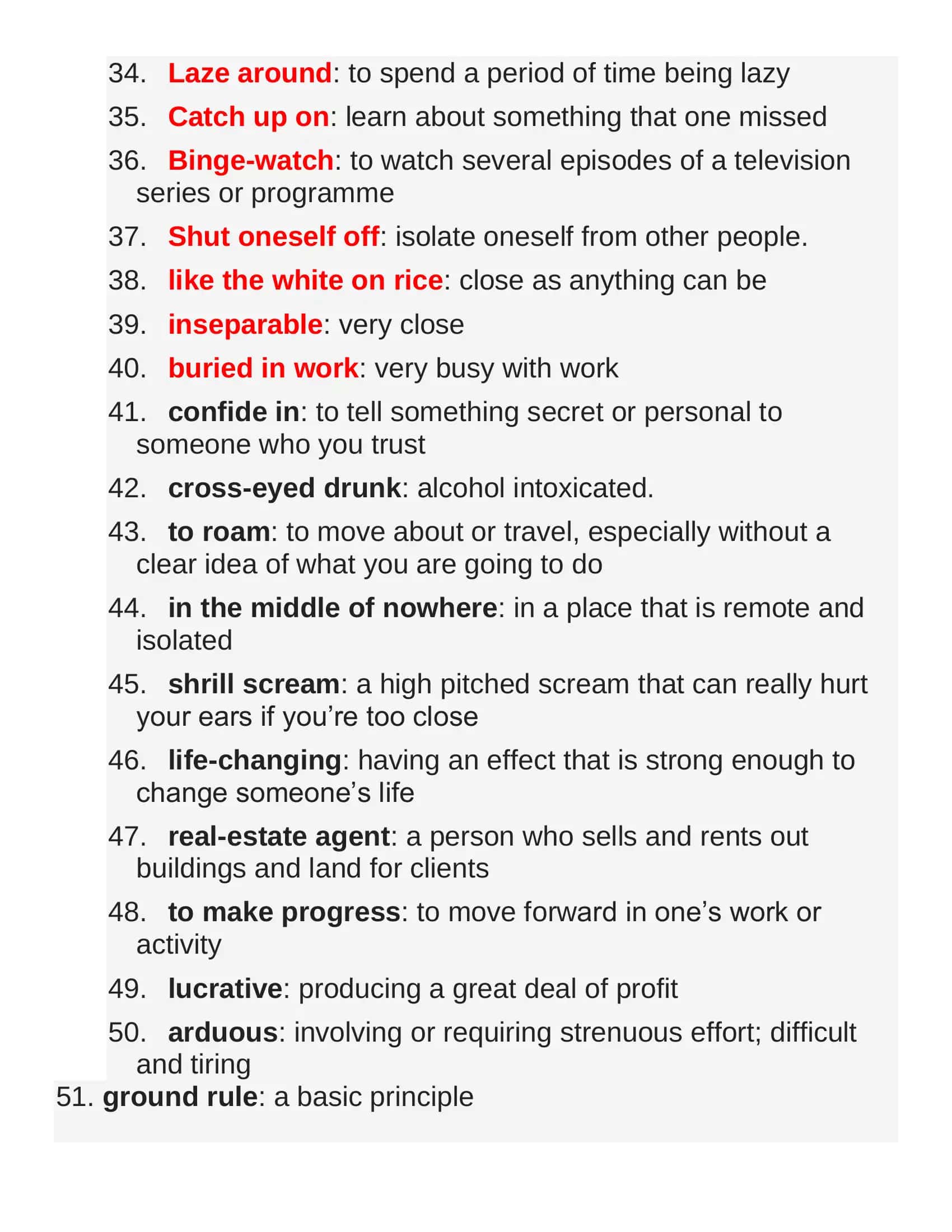 200 Collocations for IELTS Speaking Band 8 3