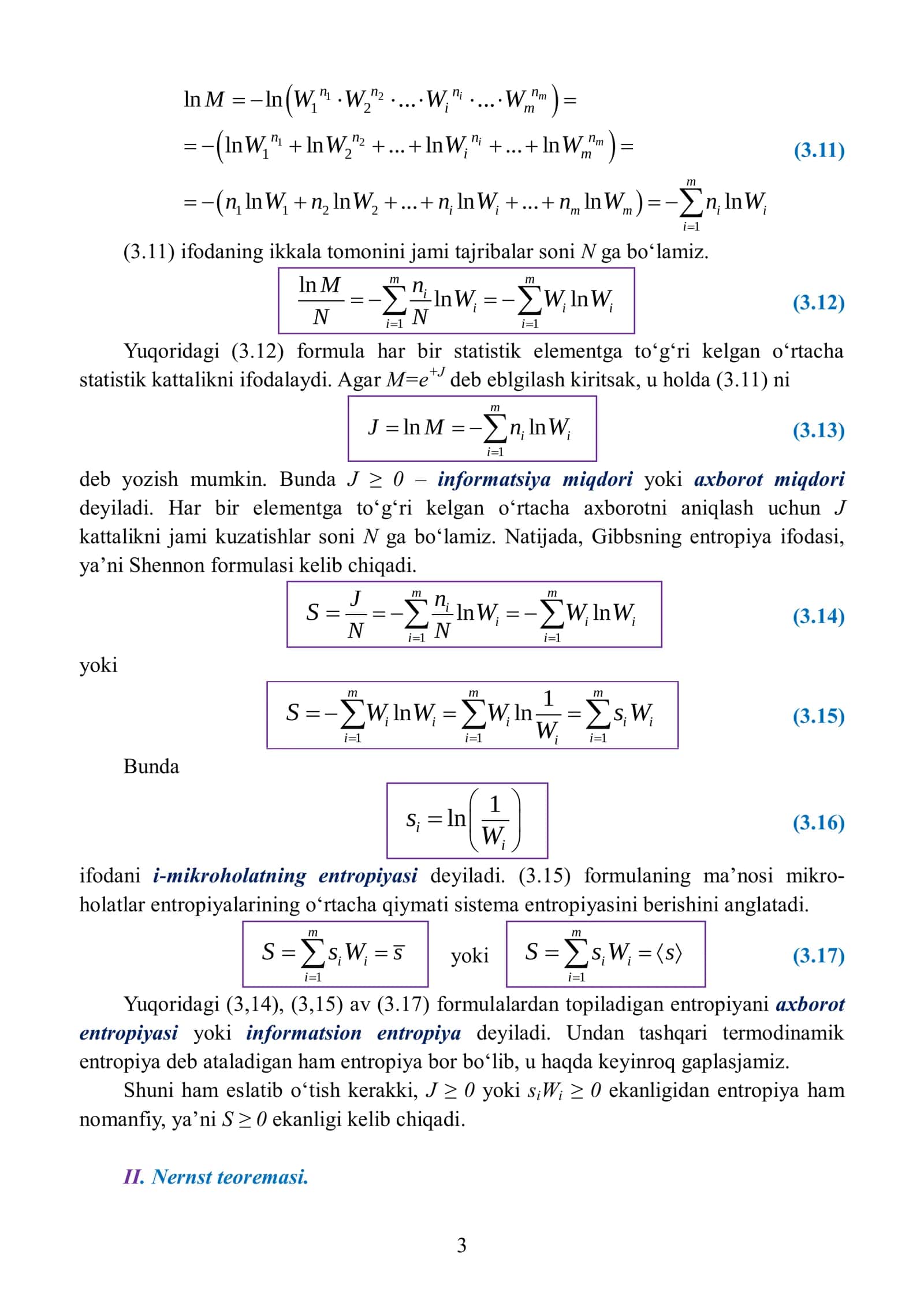 Entropiya va O‘sishi 3