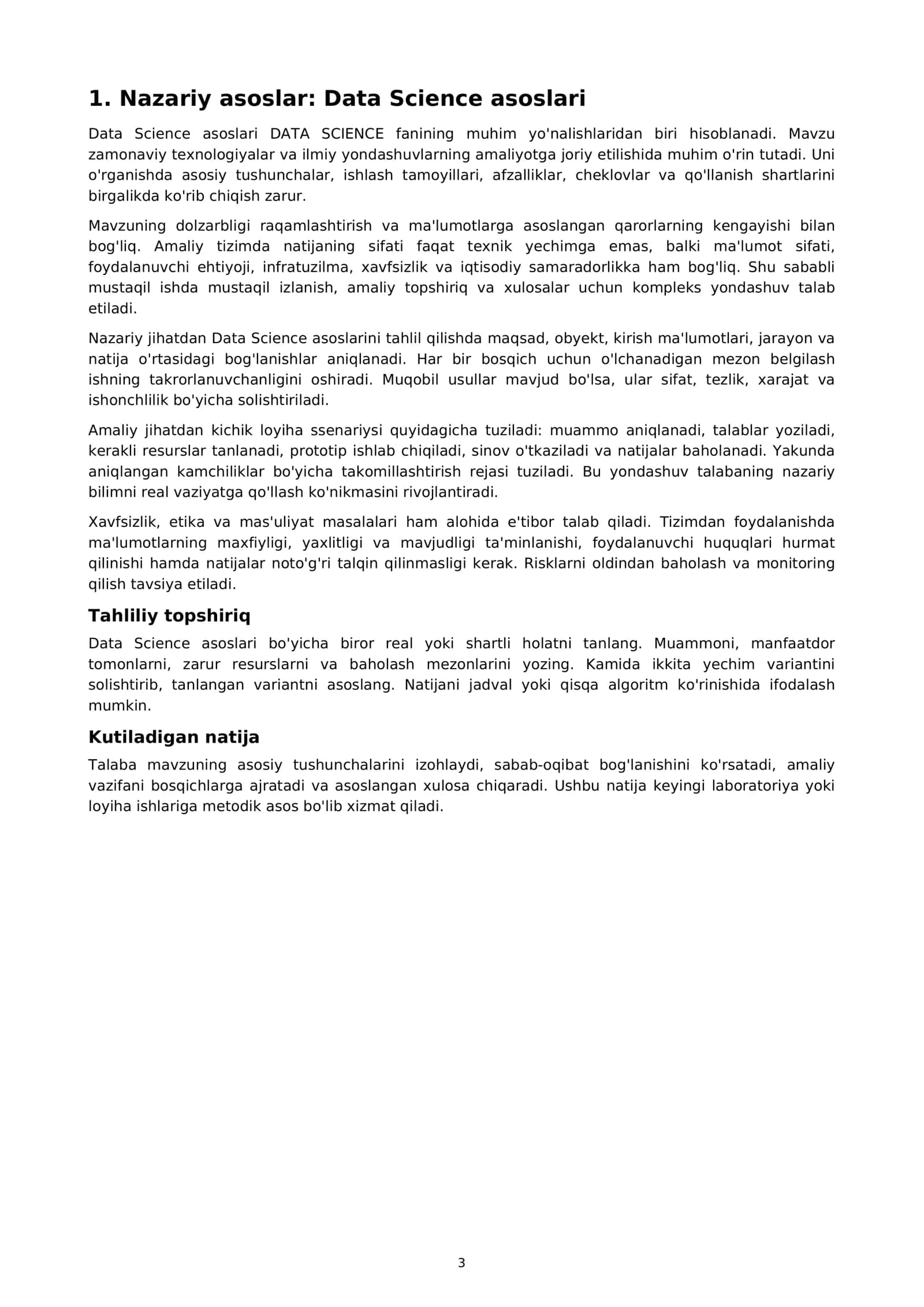 Data Science asoslari 3