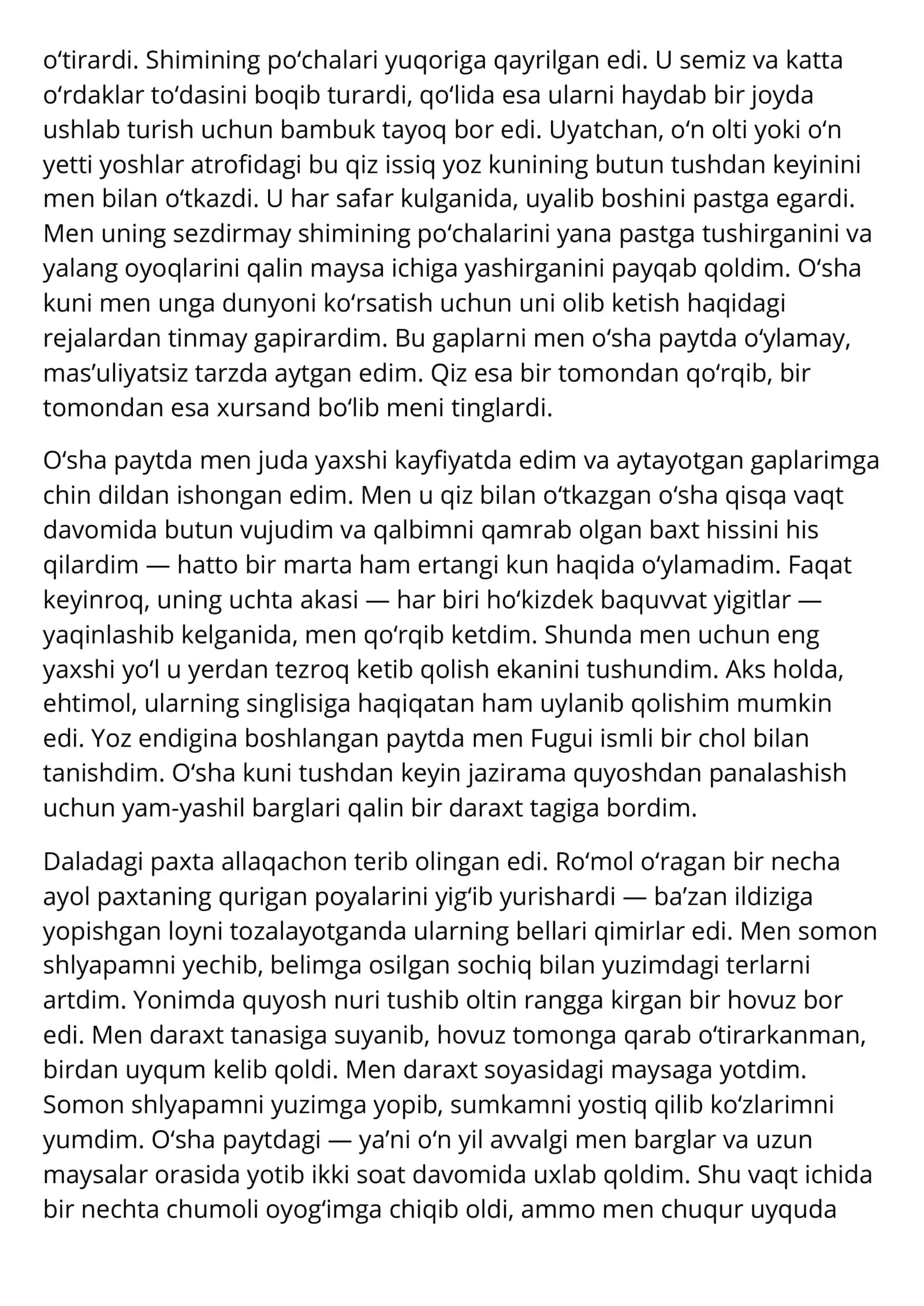 yashamoq o'zbekcha tarjimasi 3