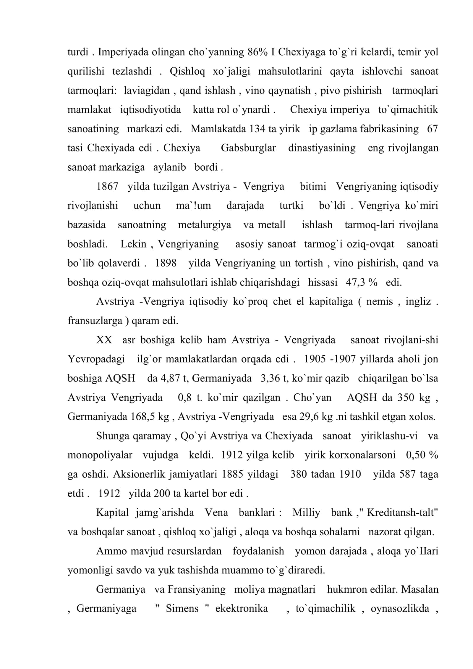 XIX asr oxiri XX asr boshlarida Avstriya-Vengriya 3