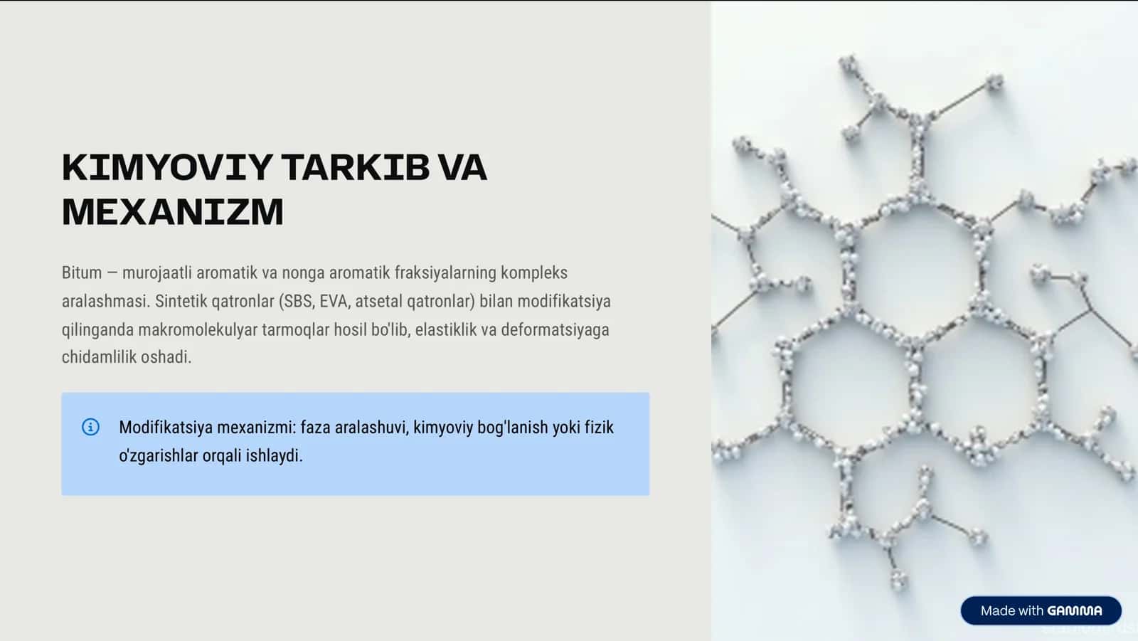 BITUM VA QATRONLAR ASOSIDAGI ASHYOLAR 3