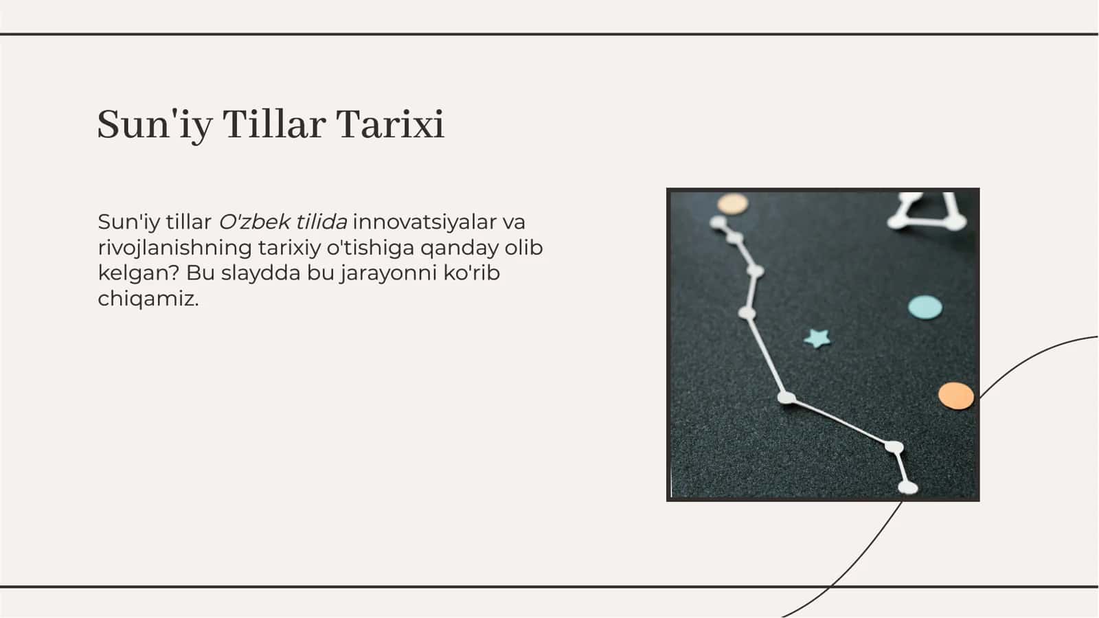 Sun'iy Tillar O'zbek tilida innovatsiyalar va rivojlanish 3
