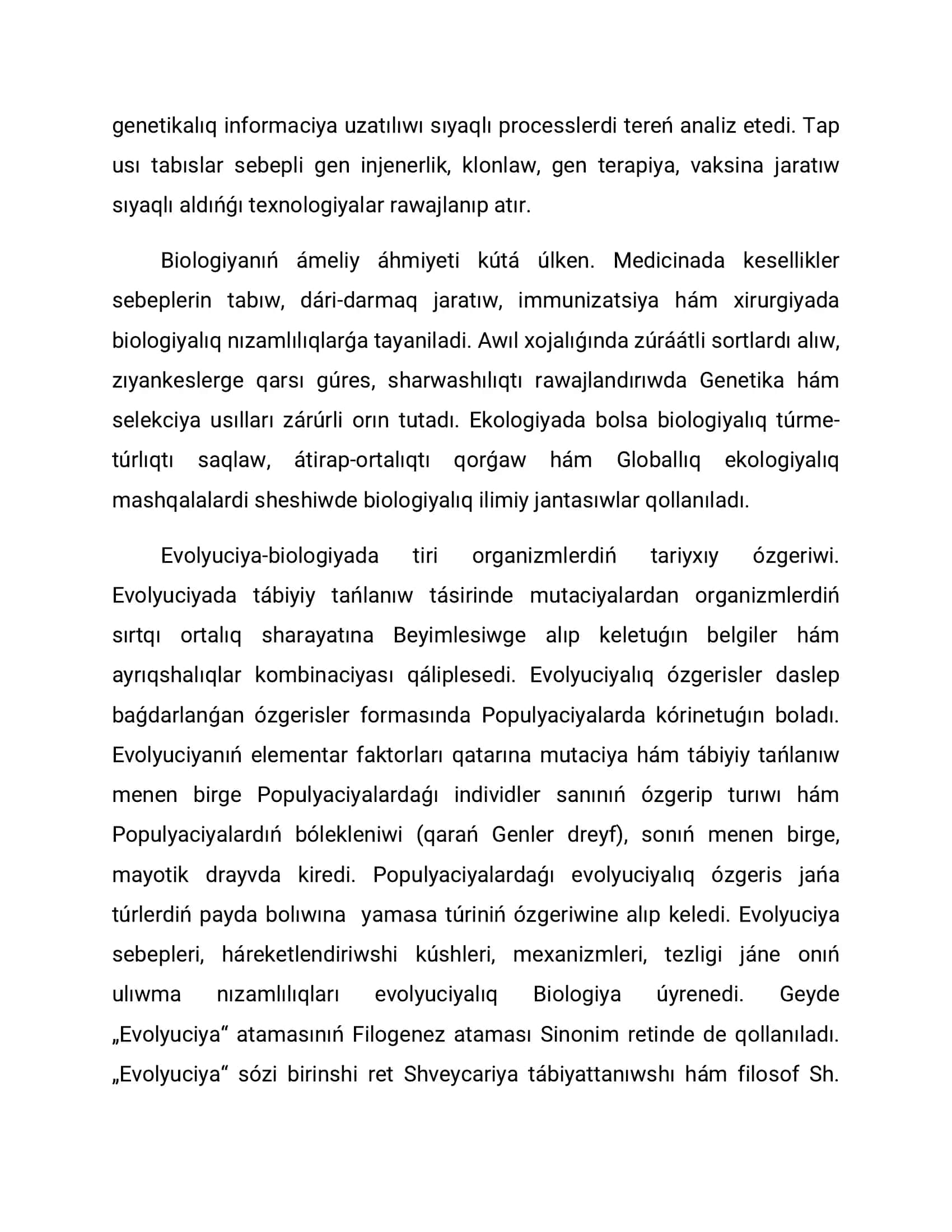 Evolyuciya Biologiyasi 3