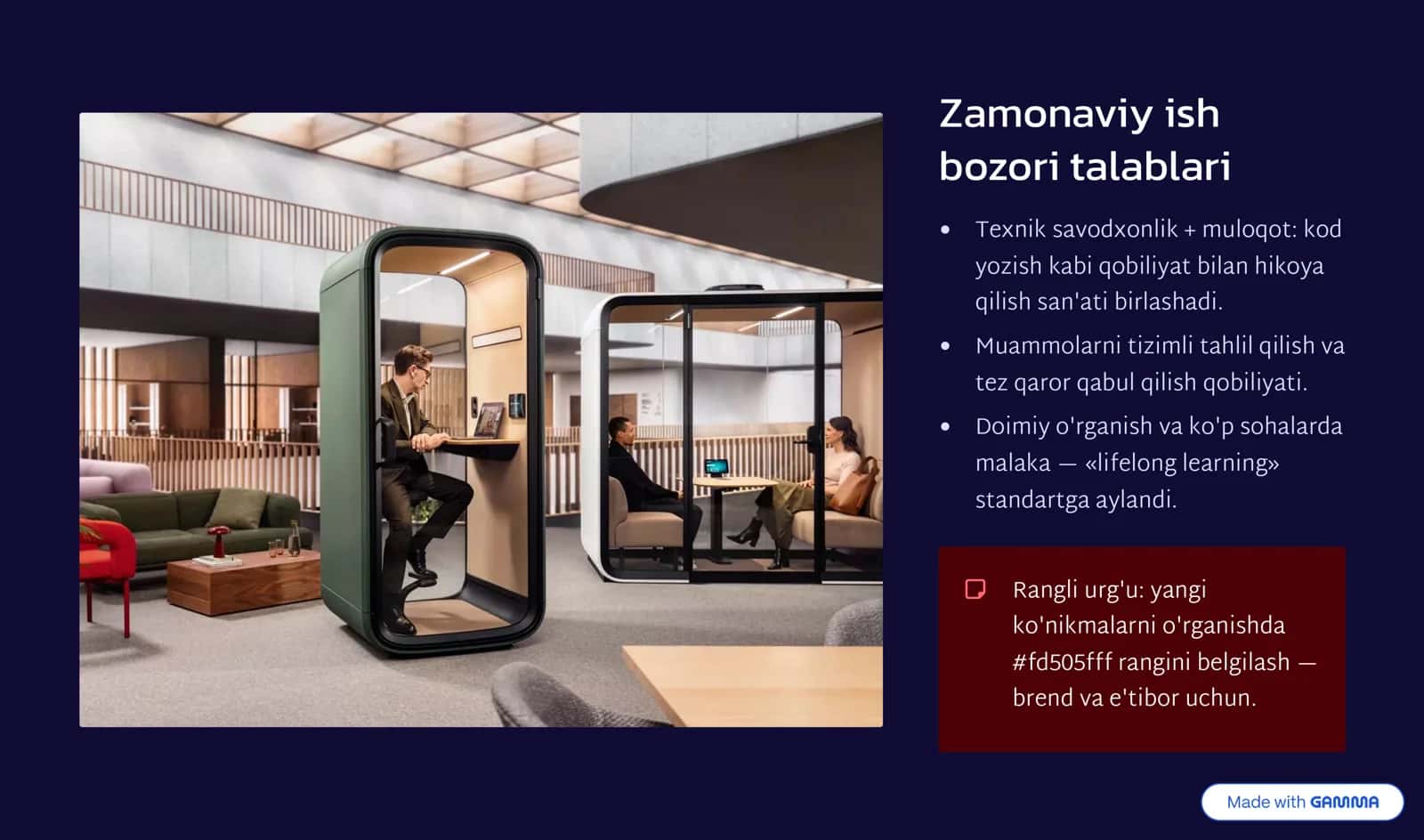 Fanlararo bilimlar va kasbiy rivojlanish: Kelajak ko'nikmalari 3