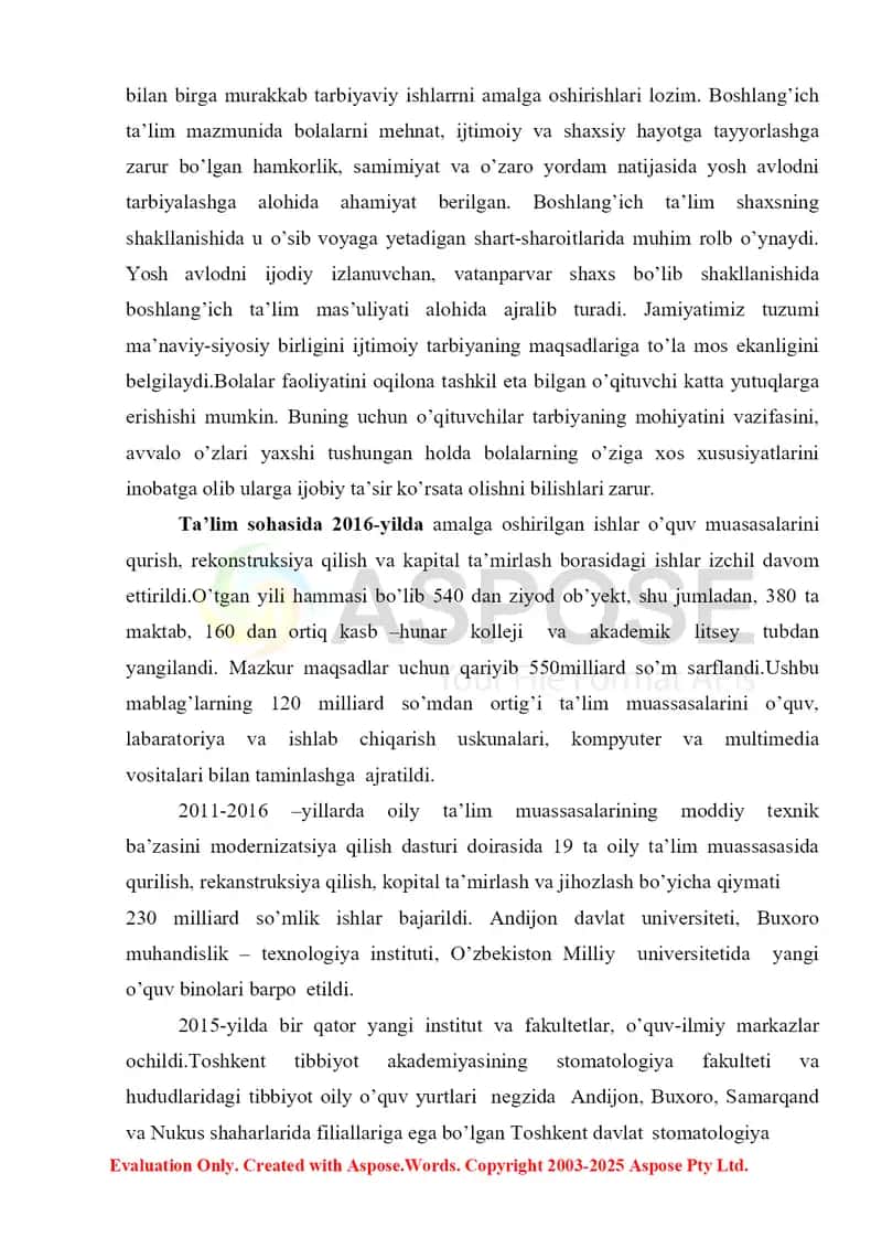 Boshlang’ich sinf o’quvchilarni bayon yozishga o’rgatish metodikasi 3