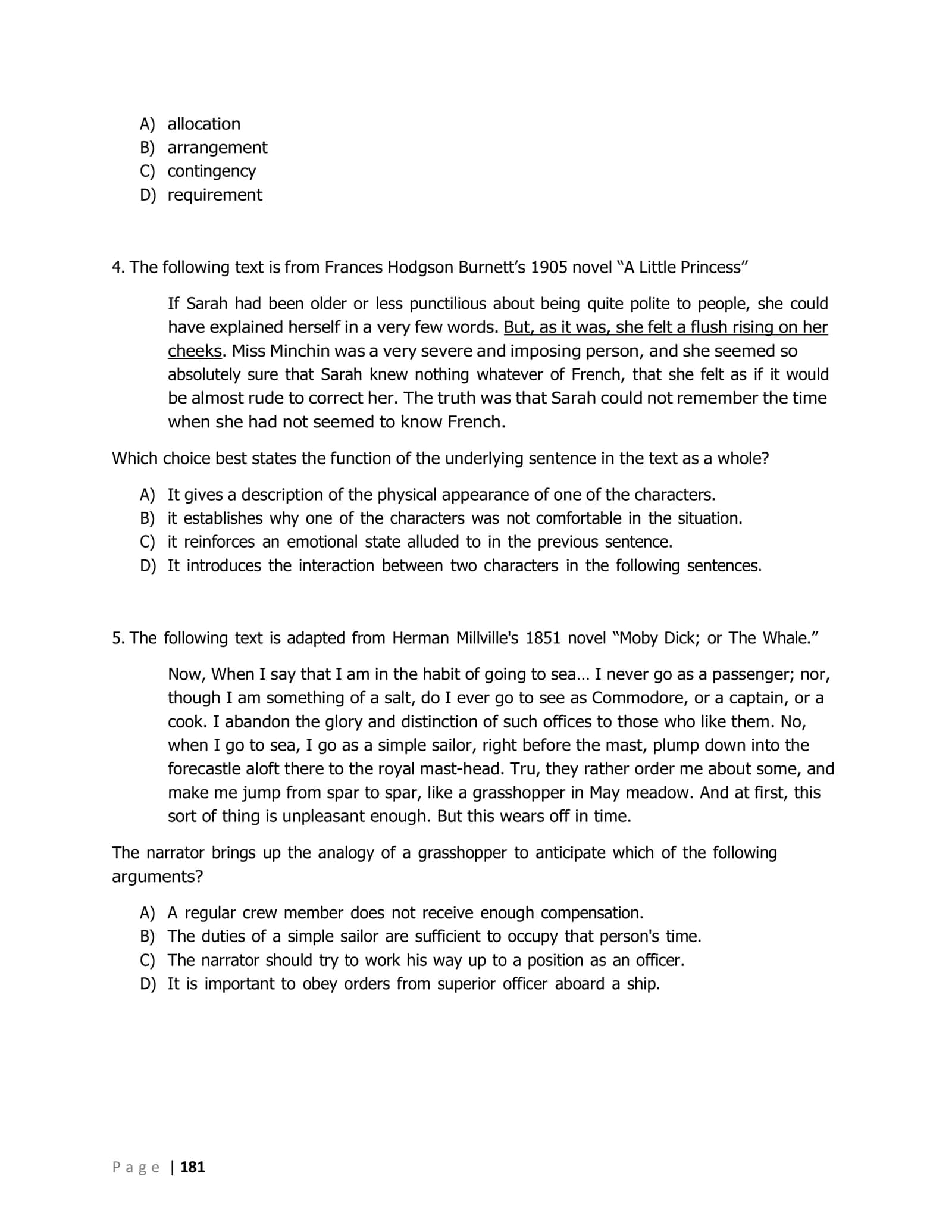 SAT Digital Practice Test 6 3