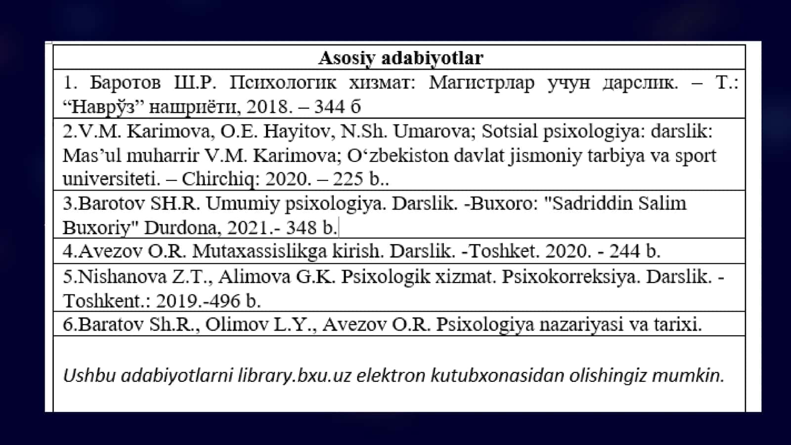 Psixologik xizmat nazariyasi va amaliyoti 3