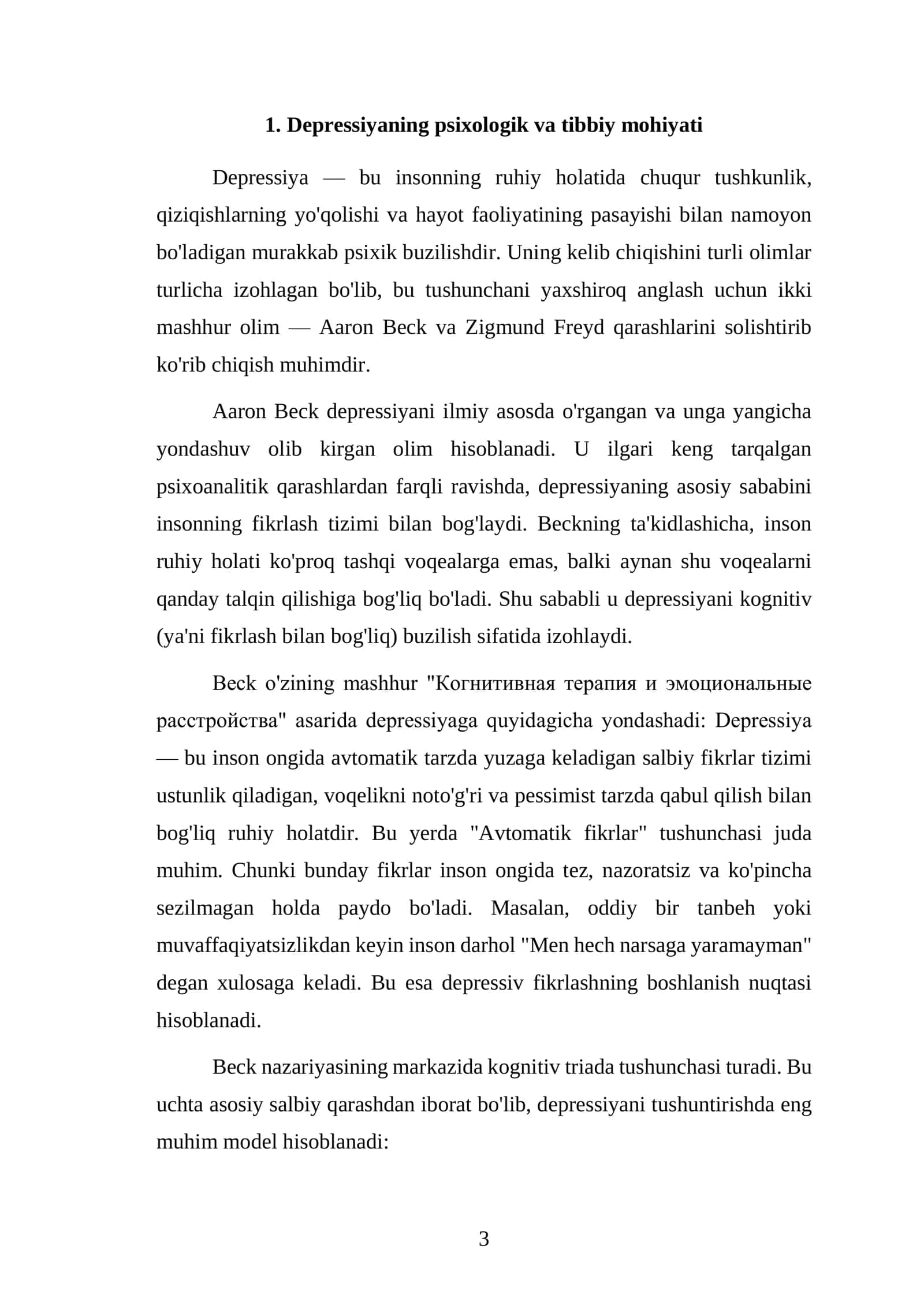Depressiya: kelib chiqishi, sabablari va oqibatlari 3