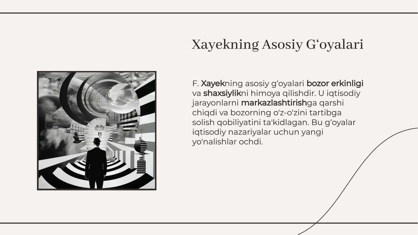 F. Xayek va Ijtimoiy-Iqtisodiy G‘oyalari: Bozor Erkinligi va Shaxsiylik 3