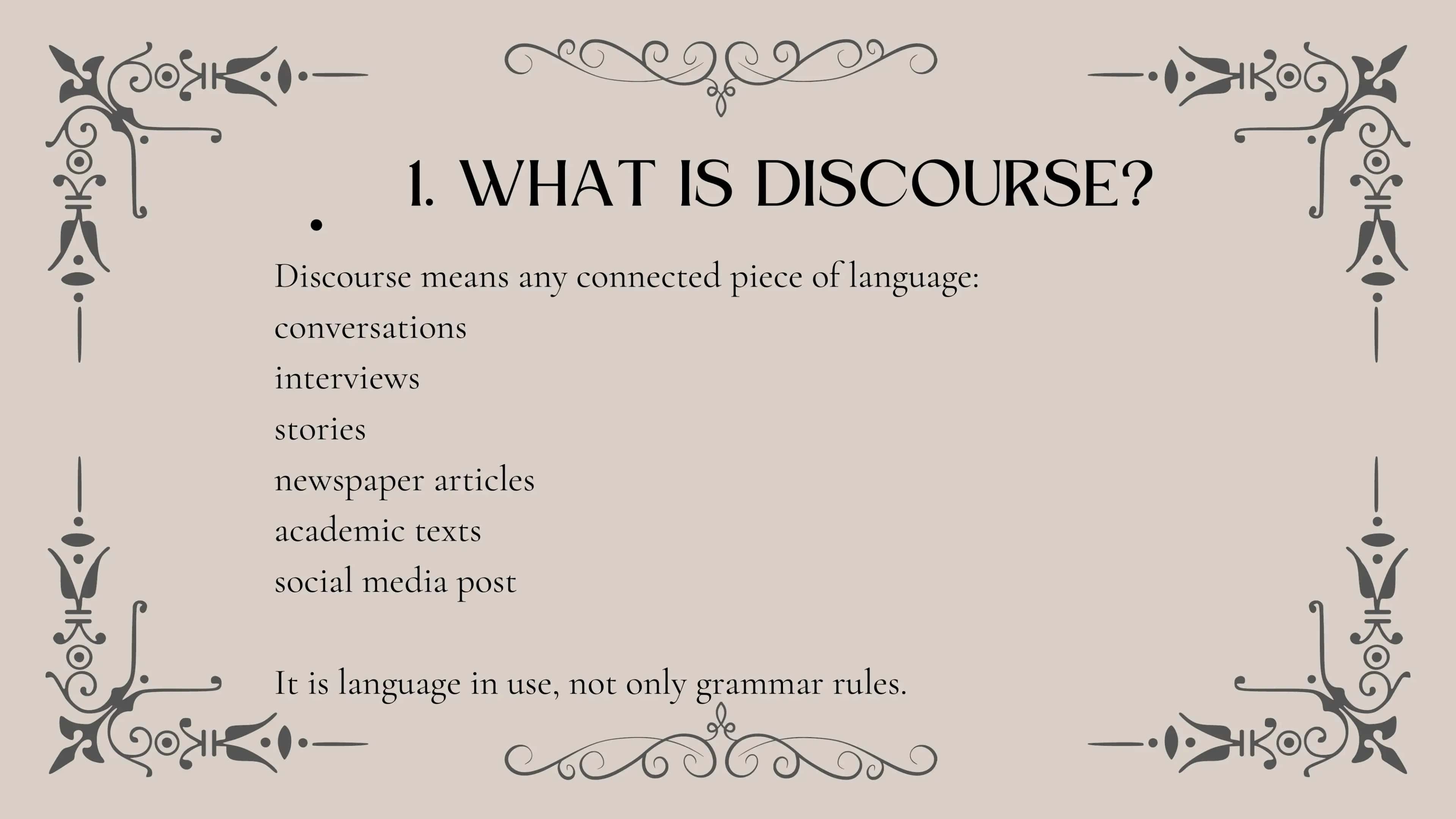 Discourse analysis 3