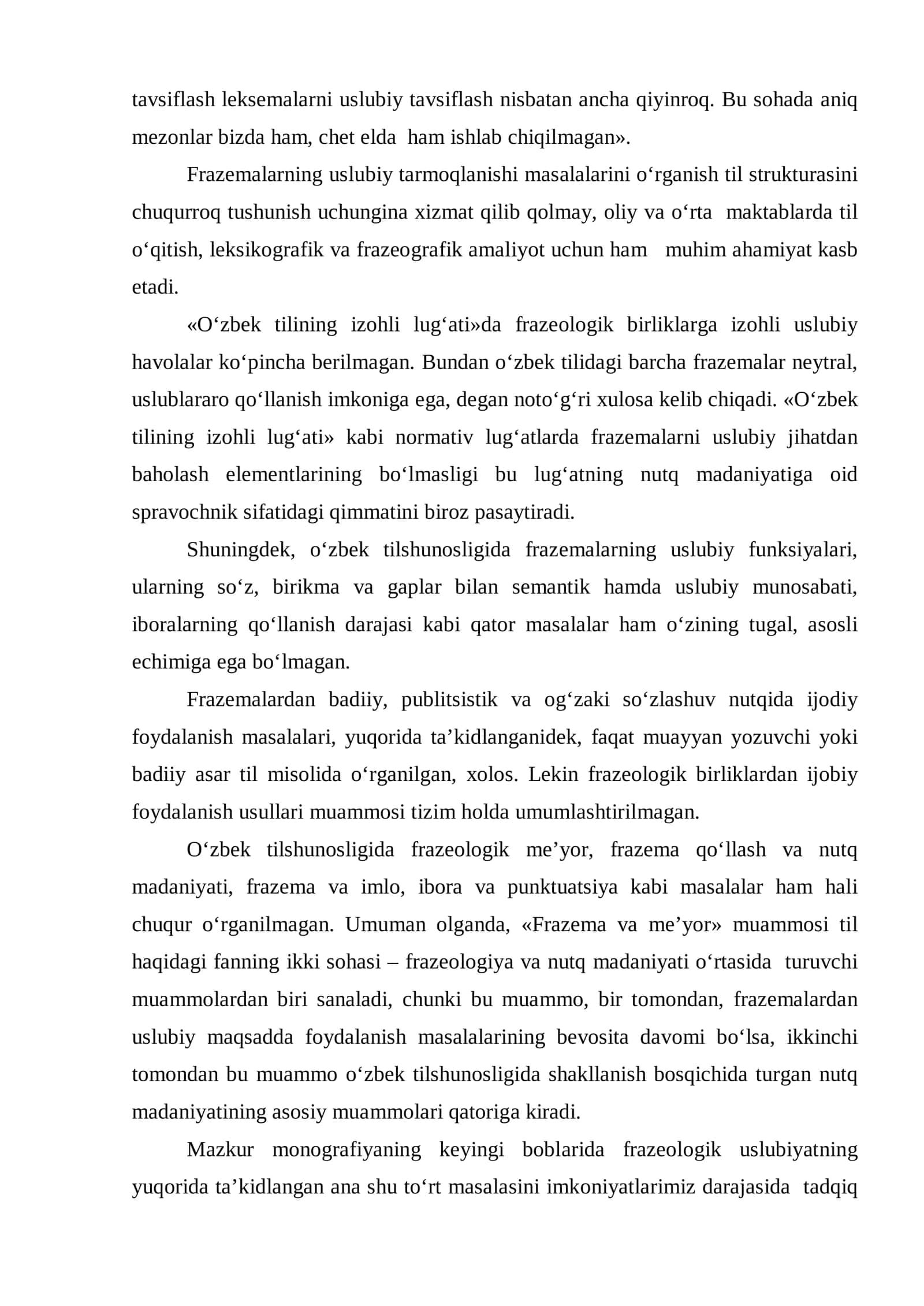 FRAZEOLOGIZMLARNING USLUBIY TAVSIFI 3