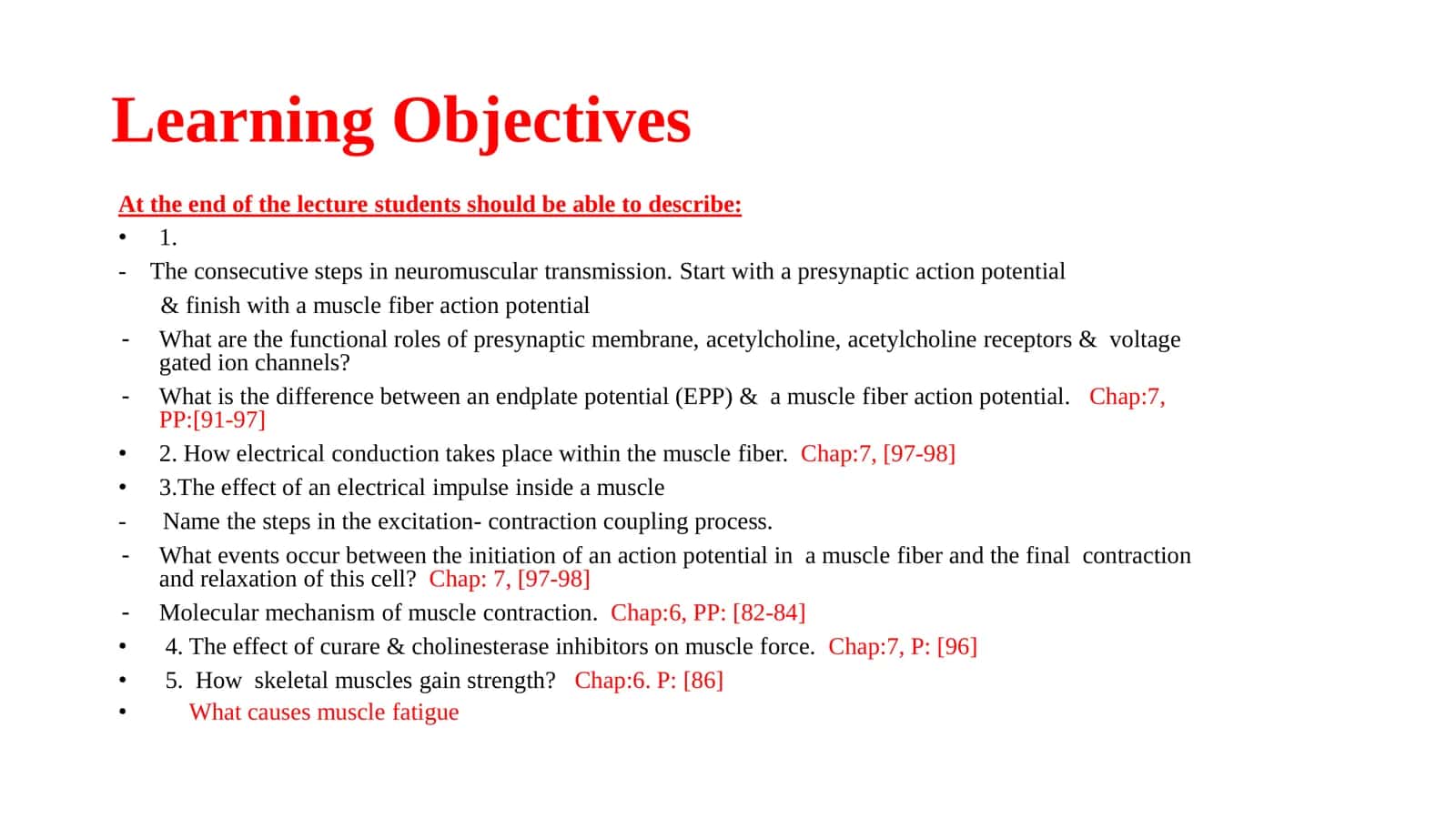 Excitation & Contraction in skeletal muscle 3