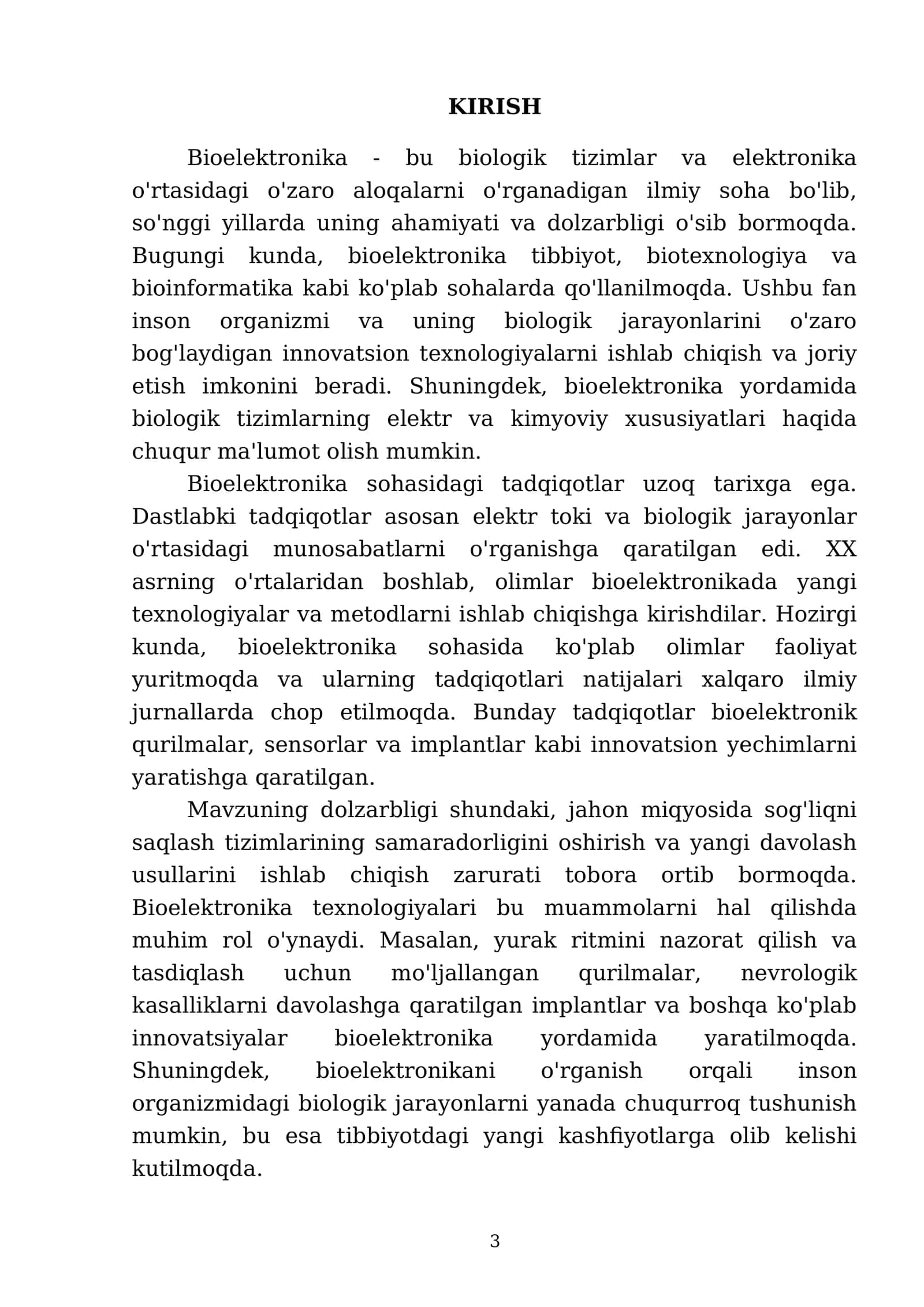 Bioelektronika 3