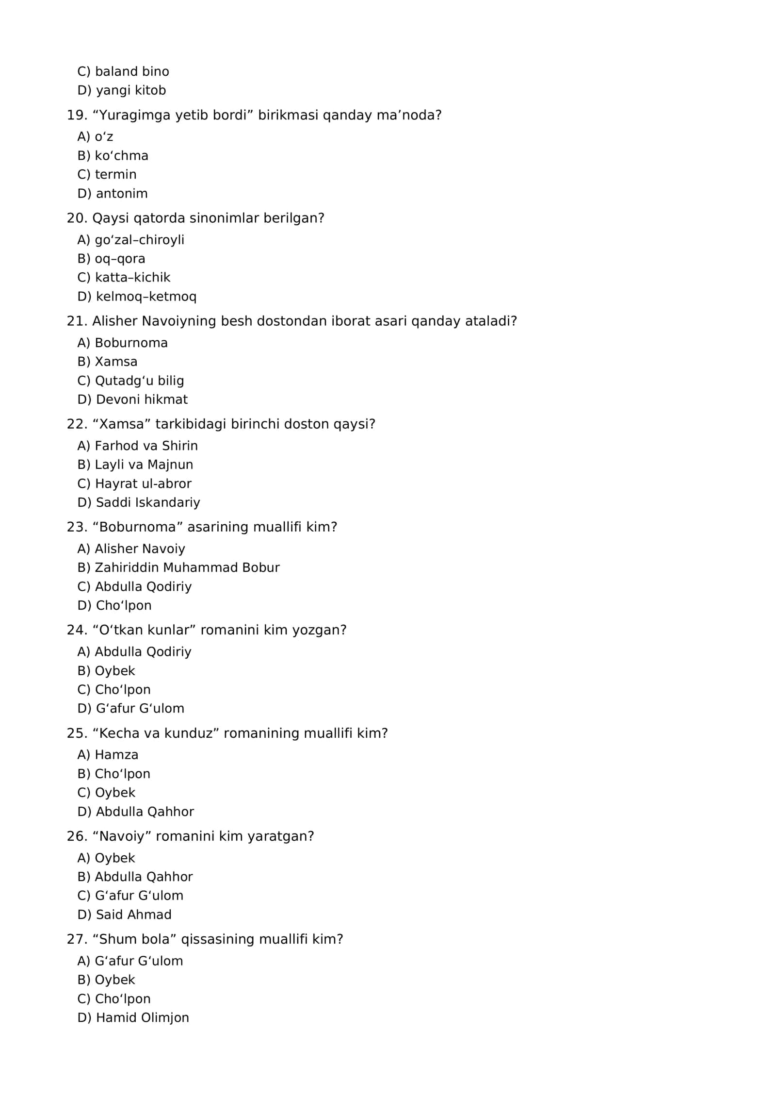 ona tili milliy sertifikatga tayyorgarlik 3