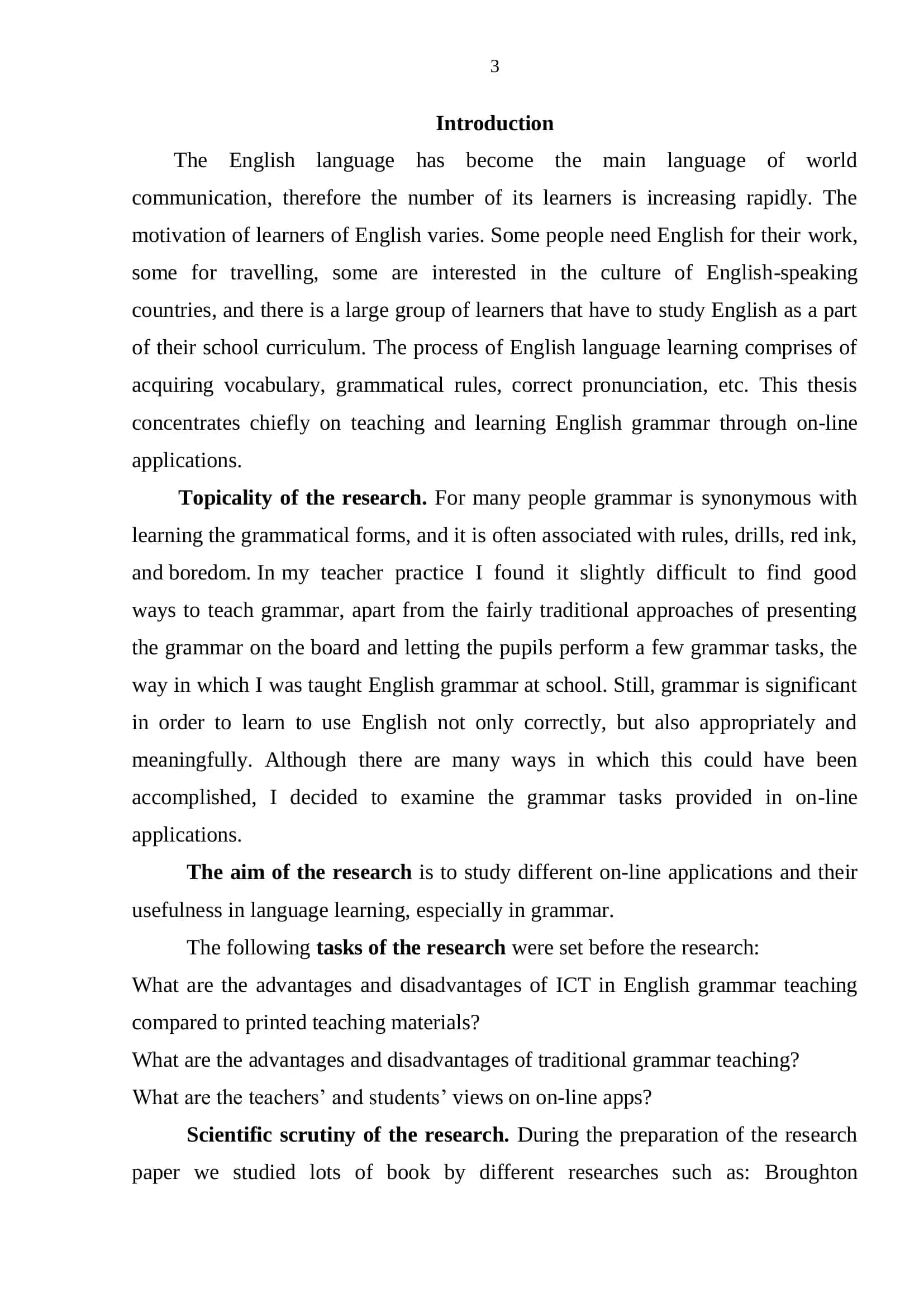 Information technologies in developing Grammar Competence of an English language learner using free online applications 3