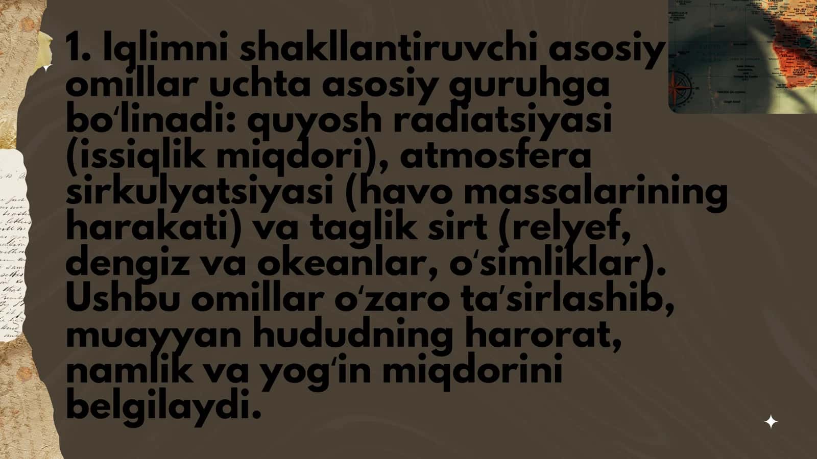 DUNYONI IQLIM XARITASINI TAHLIL QILISH 3