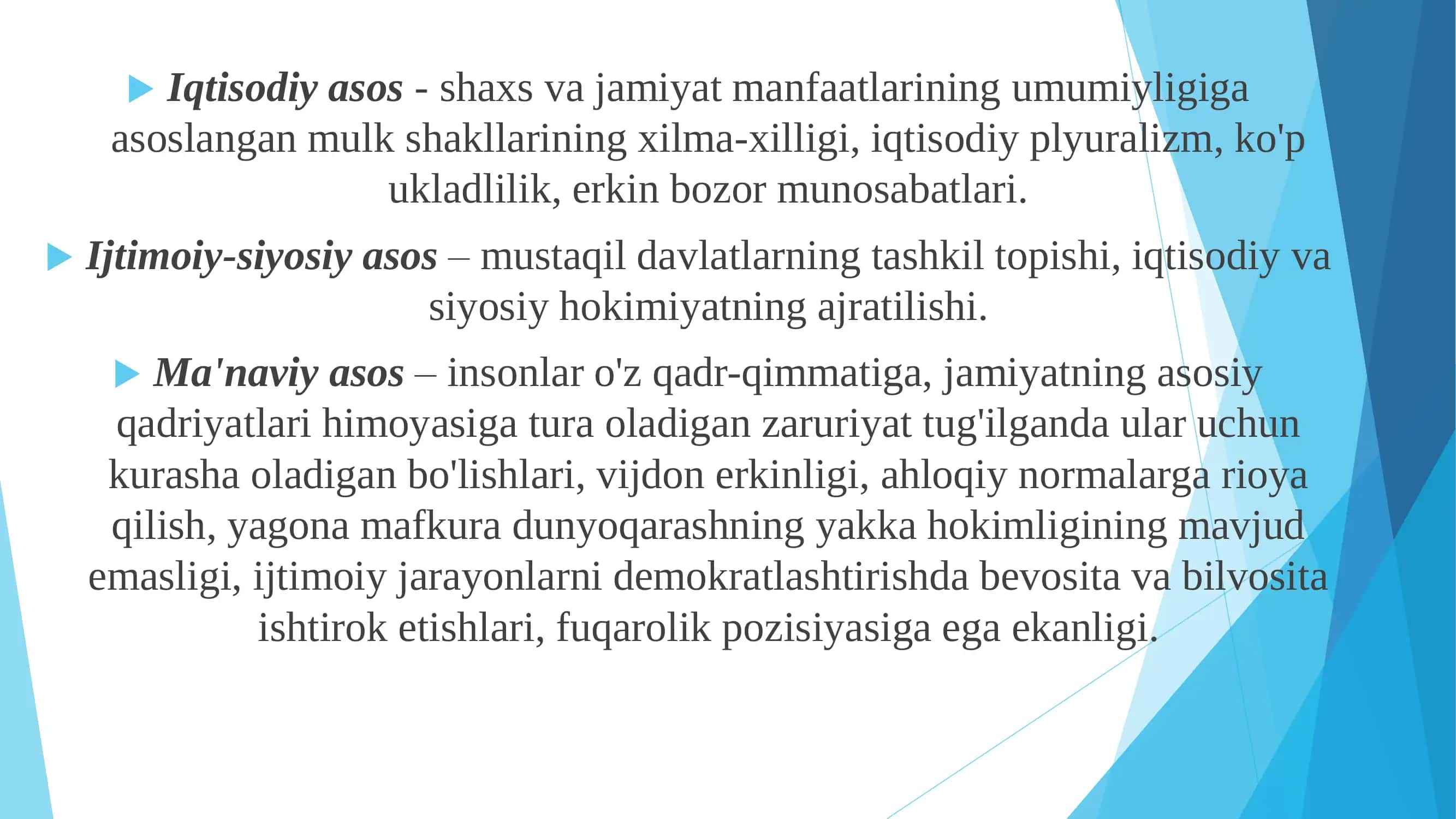 Fuqarolik jamiiyati institutlarini shakllanishi 3