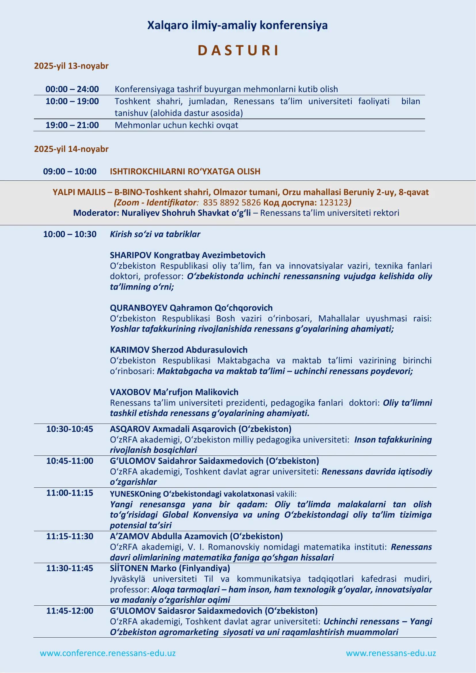 Xalqaro ilmiy-amaliy konferensiya 3