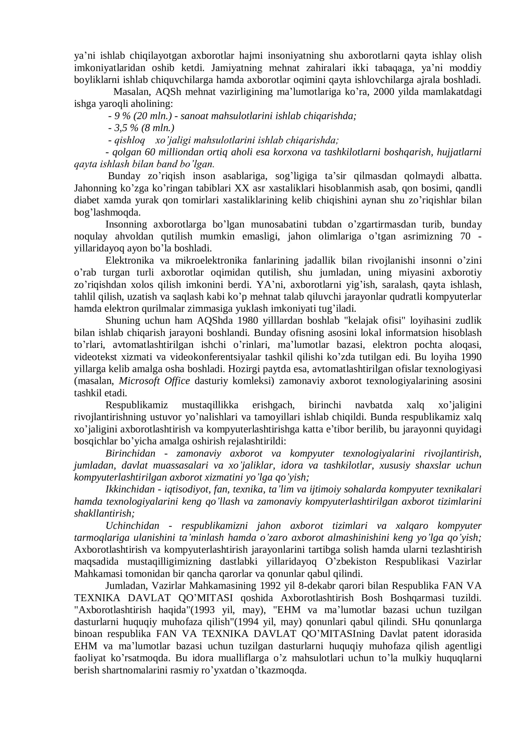 Informatika fanining аxamiyati 3