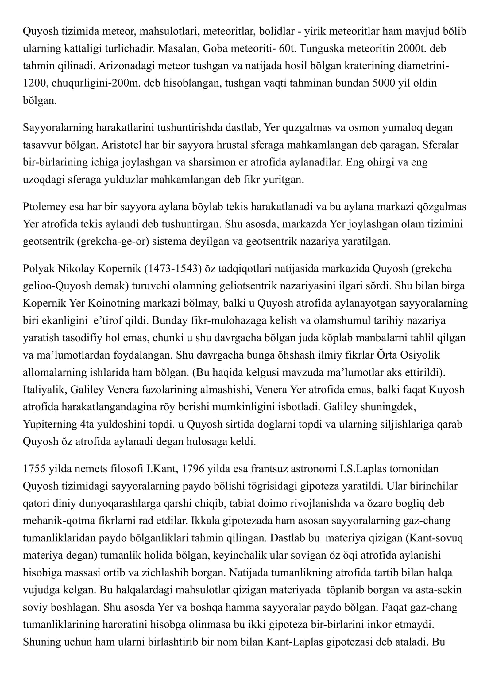 Quyosh tizimi 3