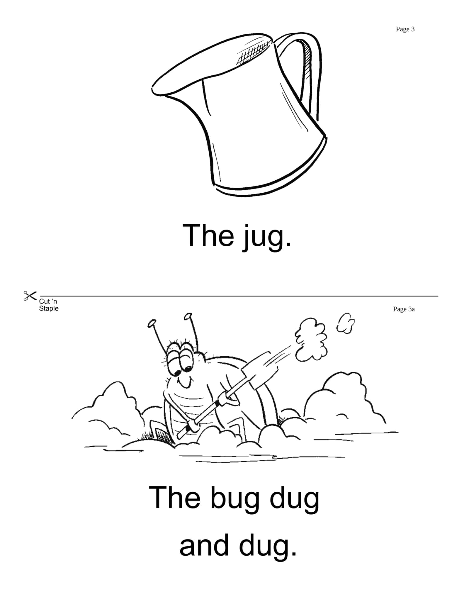 Short Vowel: 'u' as in 'dug' 3