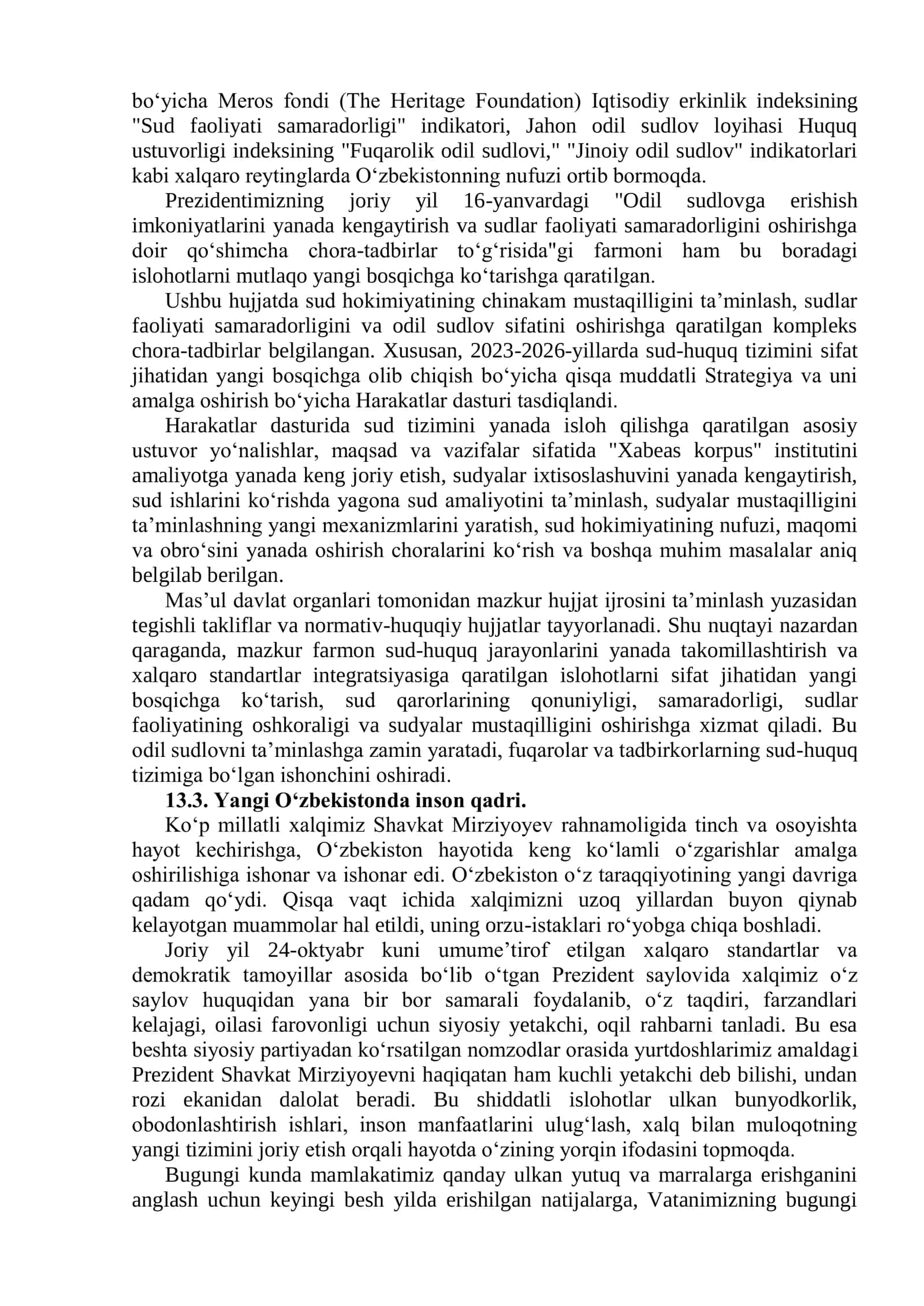 Xalqchil va insonparvar davlat qurishning ijtimoiy-siyosiy ahamiyati 3