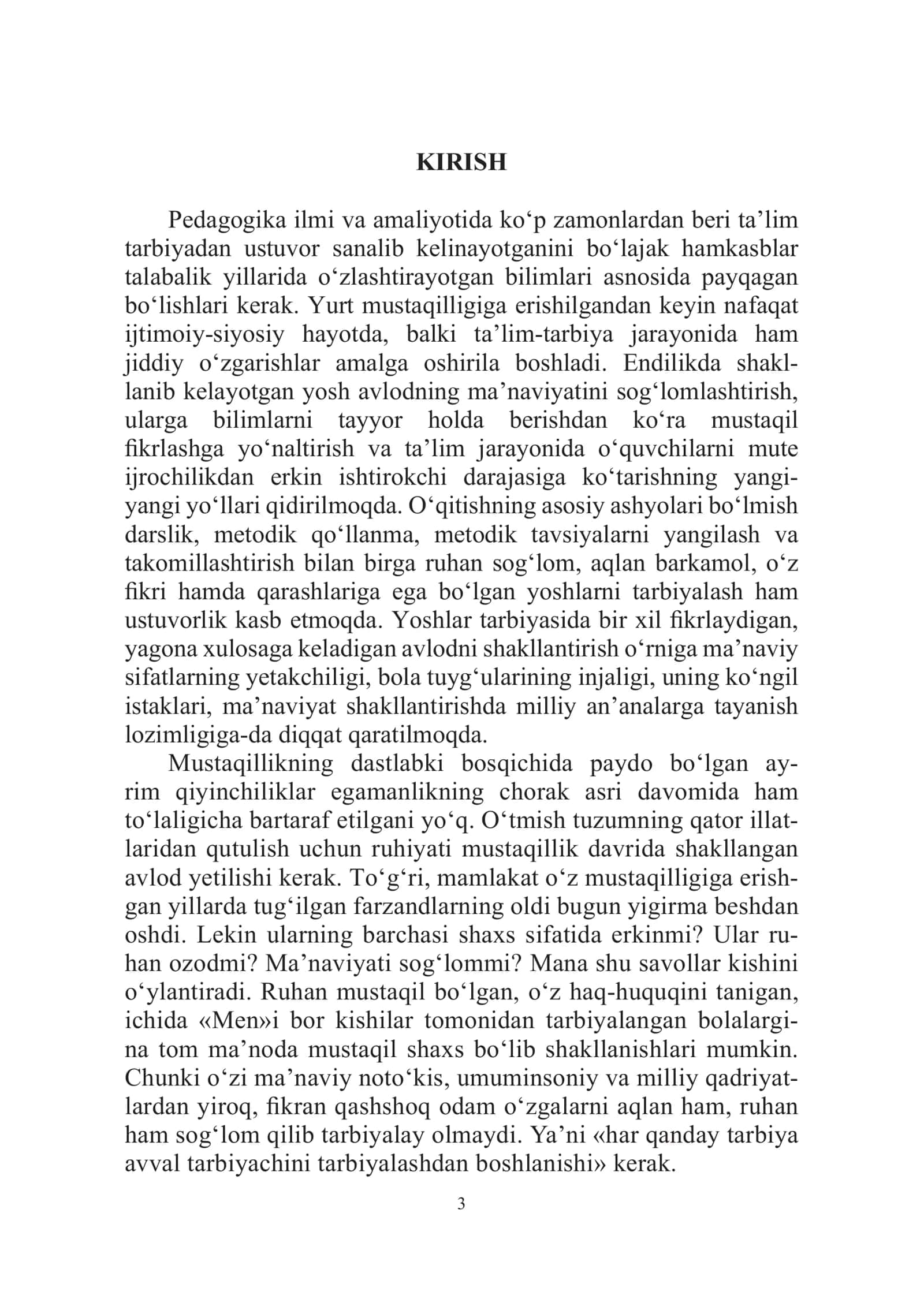 ADABIYOT O‘QITISH METODIKASI 3