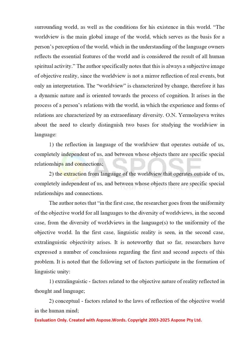 Language, culture and their interpretation 3