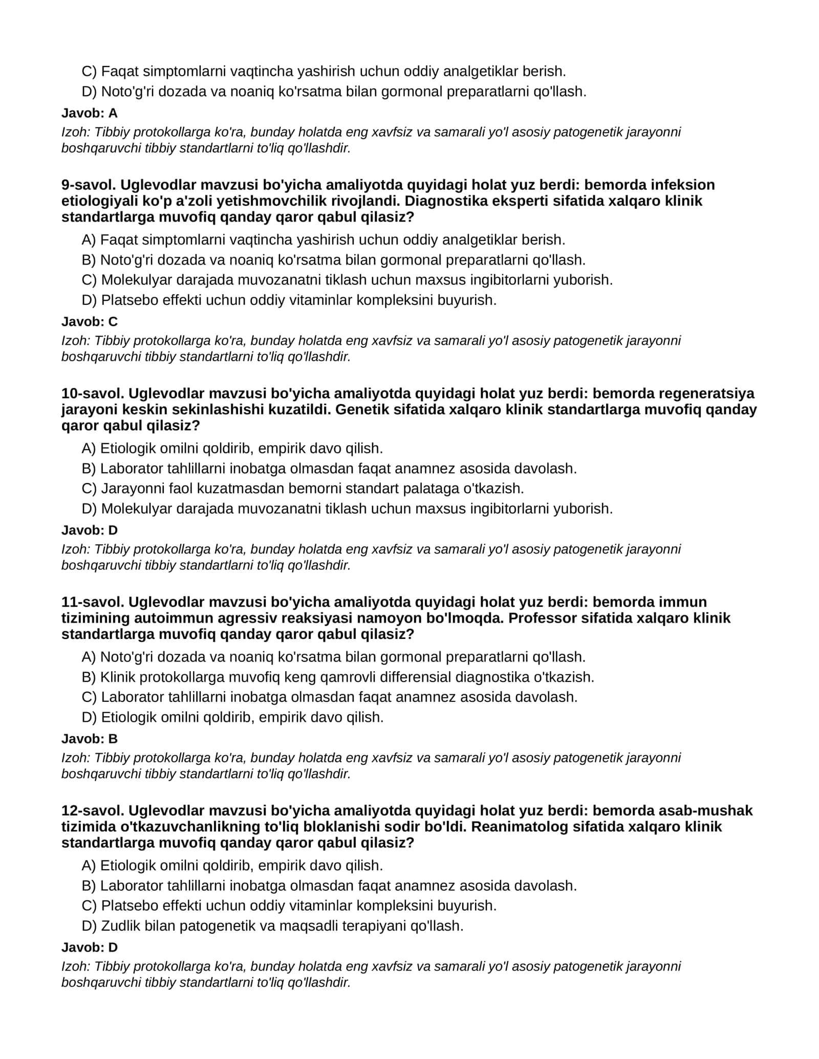 Uglevodlar - 3-QISM 3