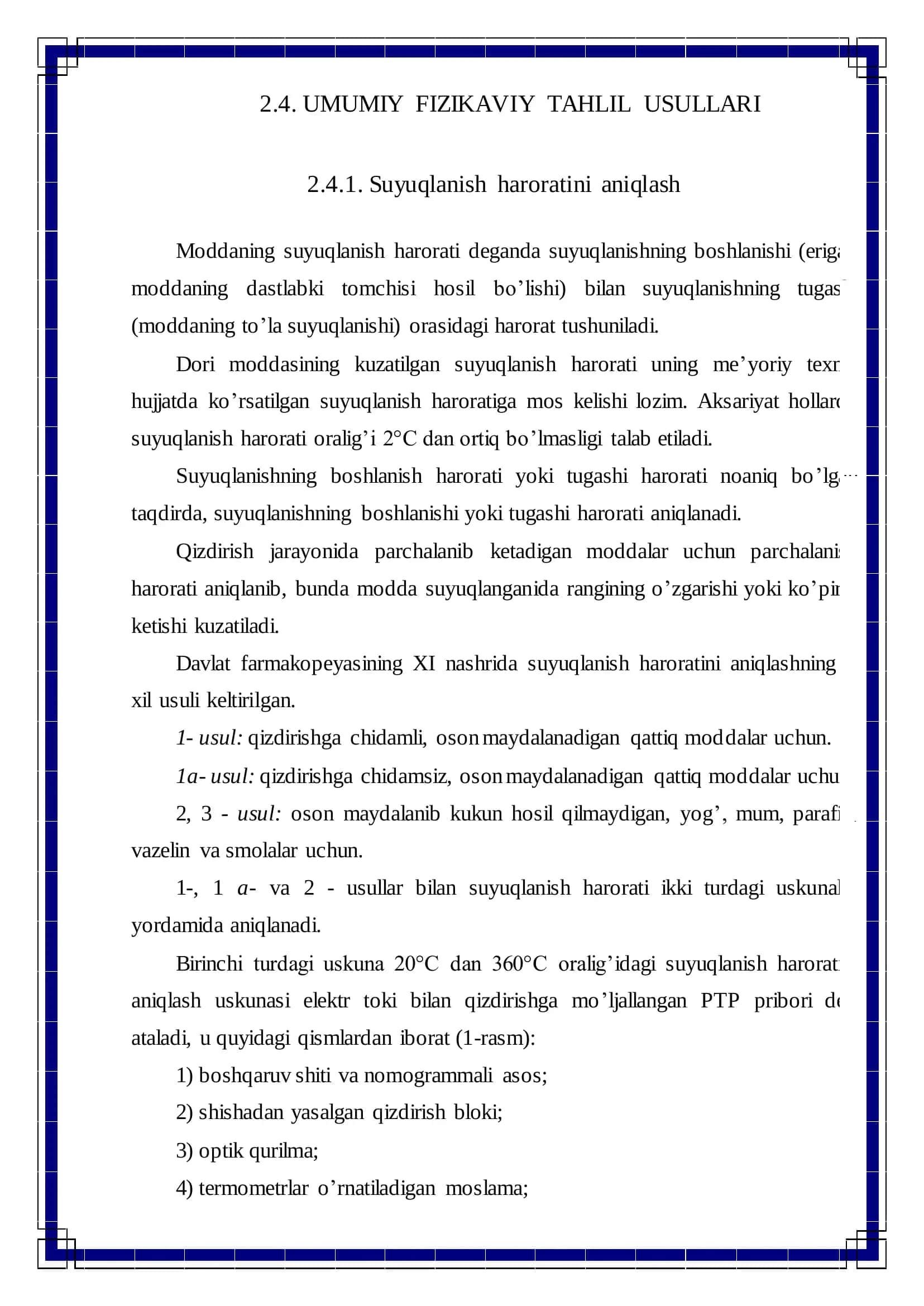 UMUMIY FIZIKAVIY TAHLIL USULLARI 3