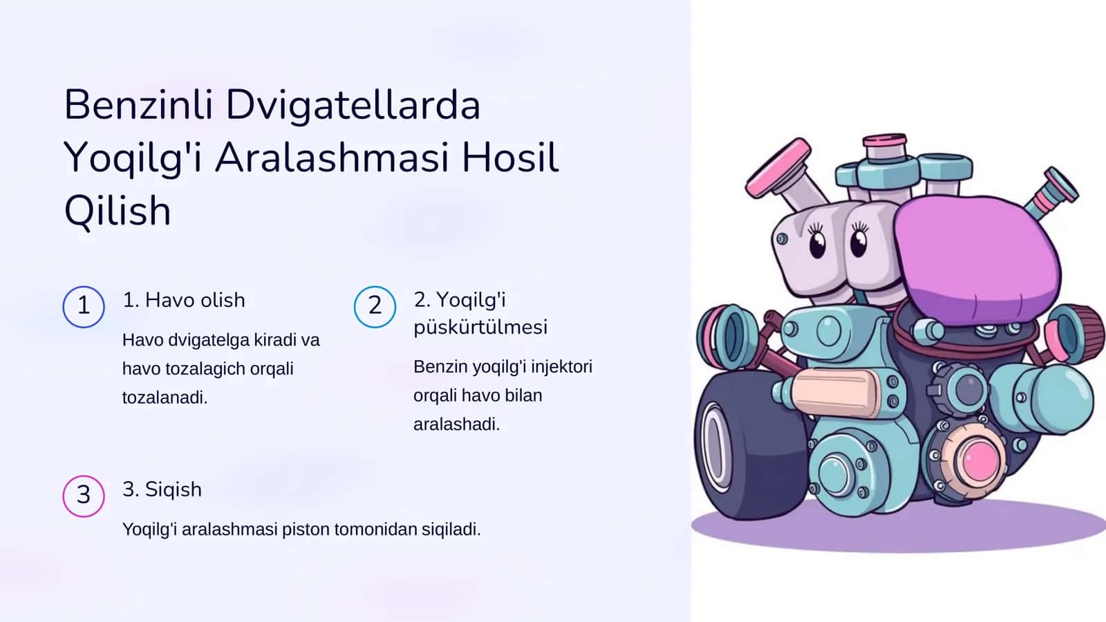 Avtomobilning Ichki Yonuv Dvigatellari 3