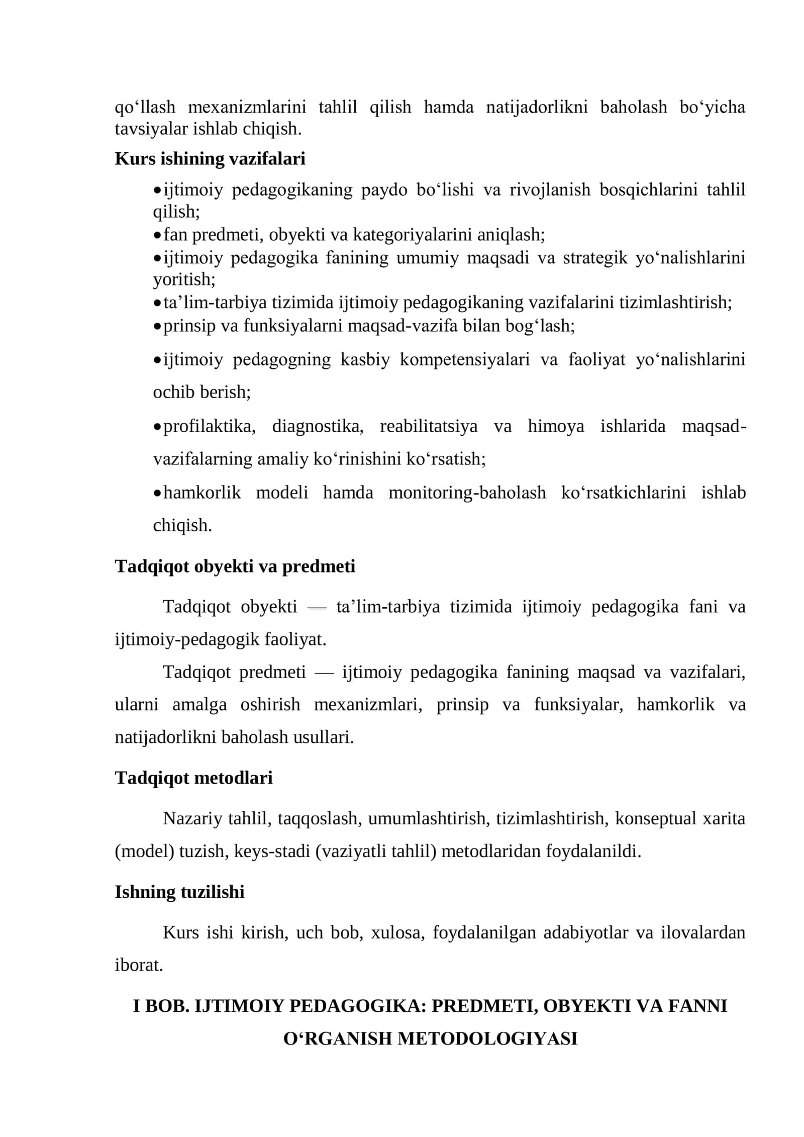 IJTIMOY PEDAGOGIKA: PREDMETI, OBYEKTI VA FANNI 3