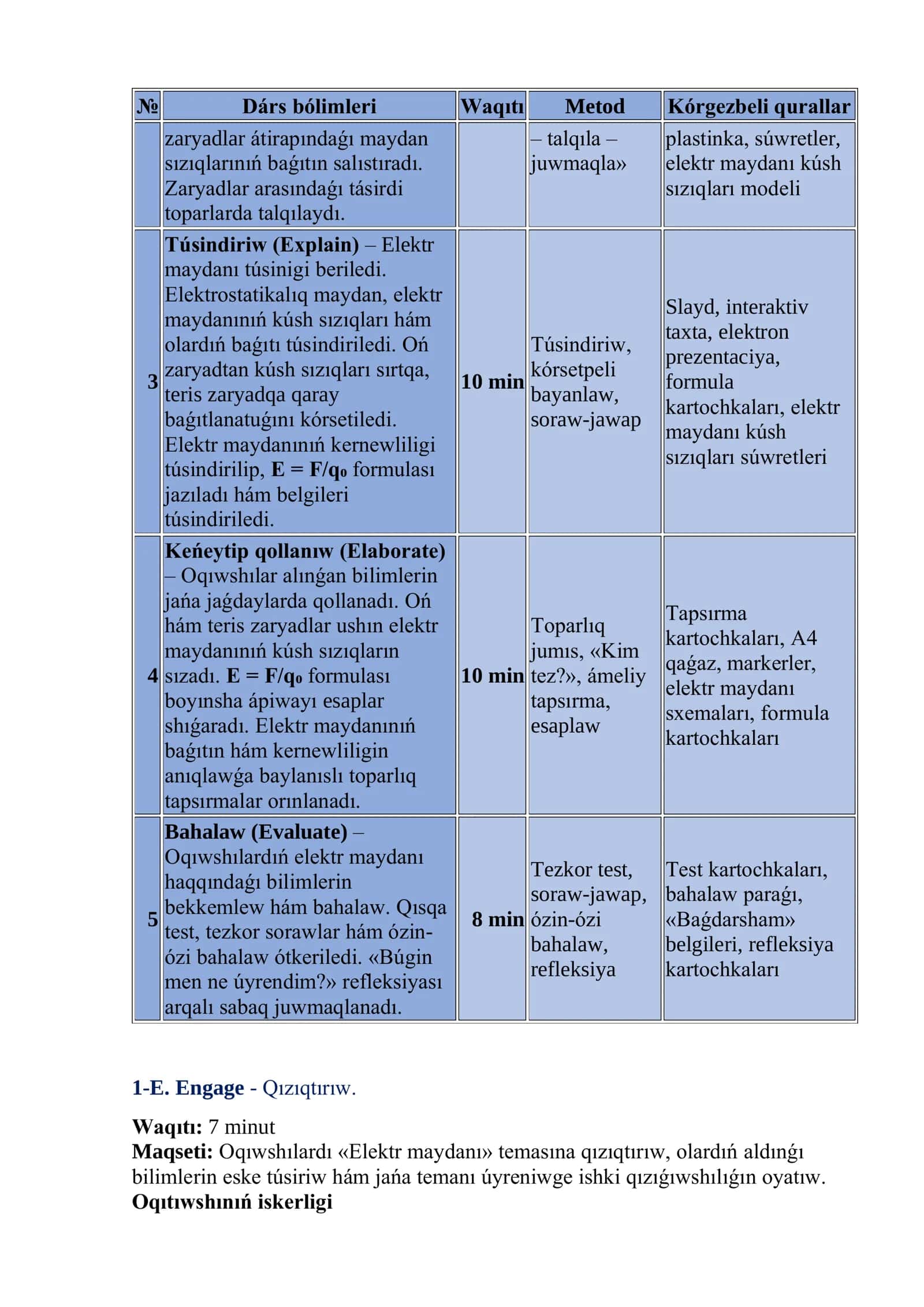 AShÍQ SABAQ ISLENBESI 3