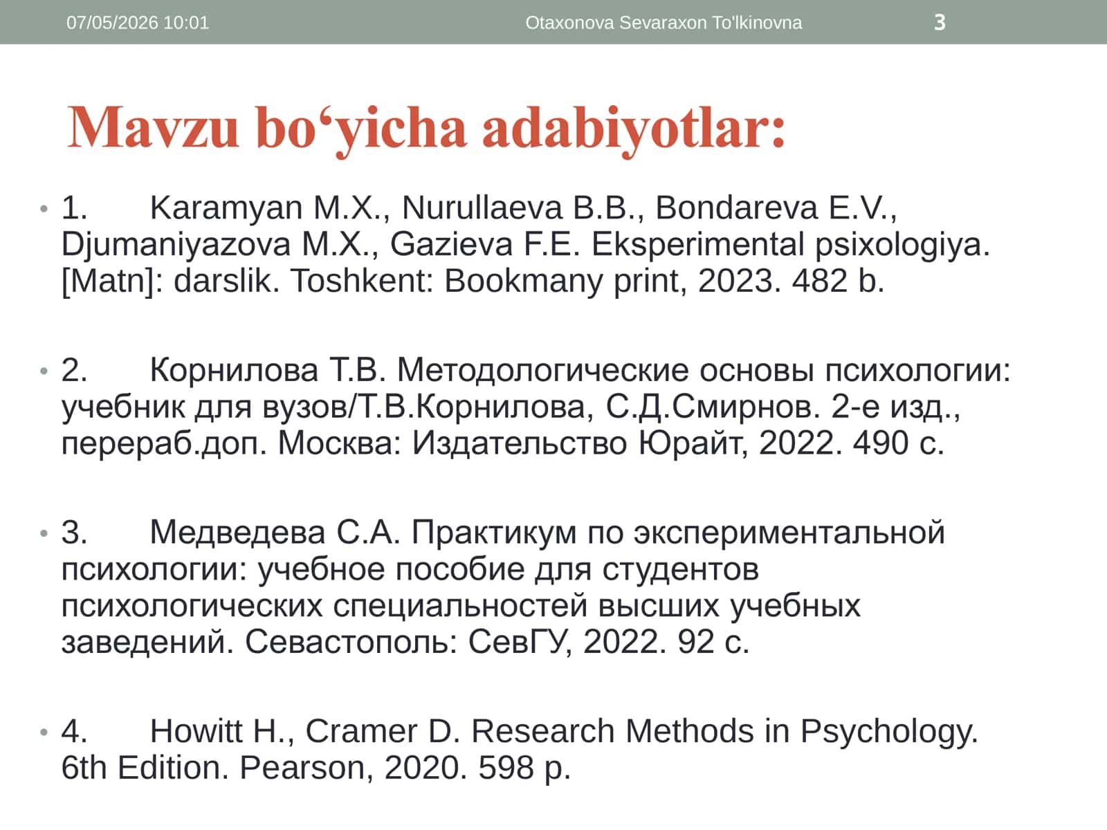Kasbiy qiziqish va layoqatlarni eksperimental o‘rganish 3