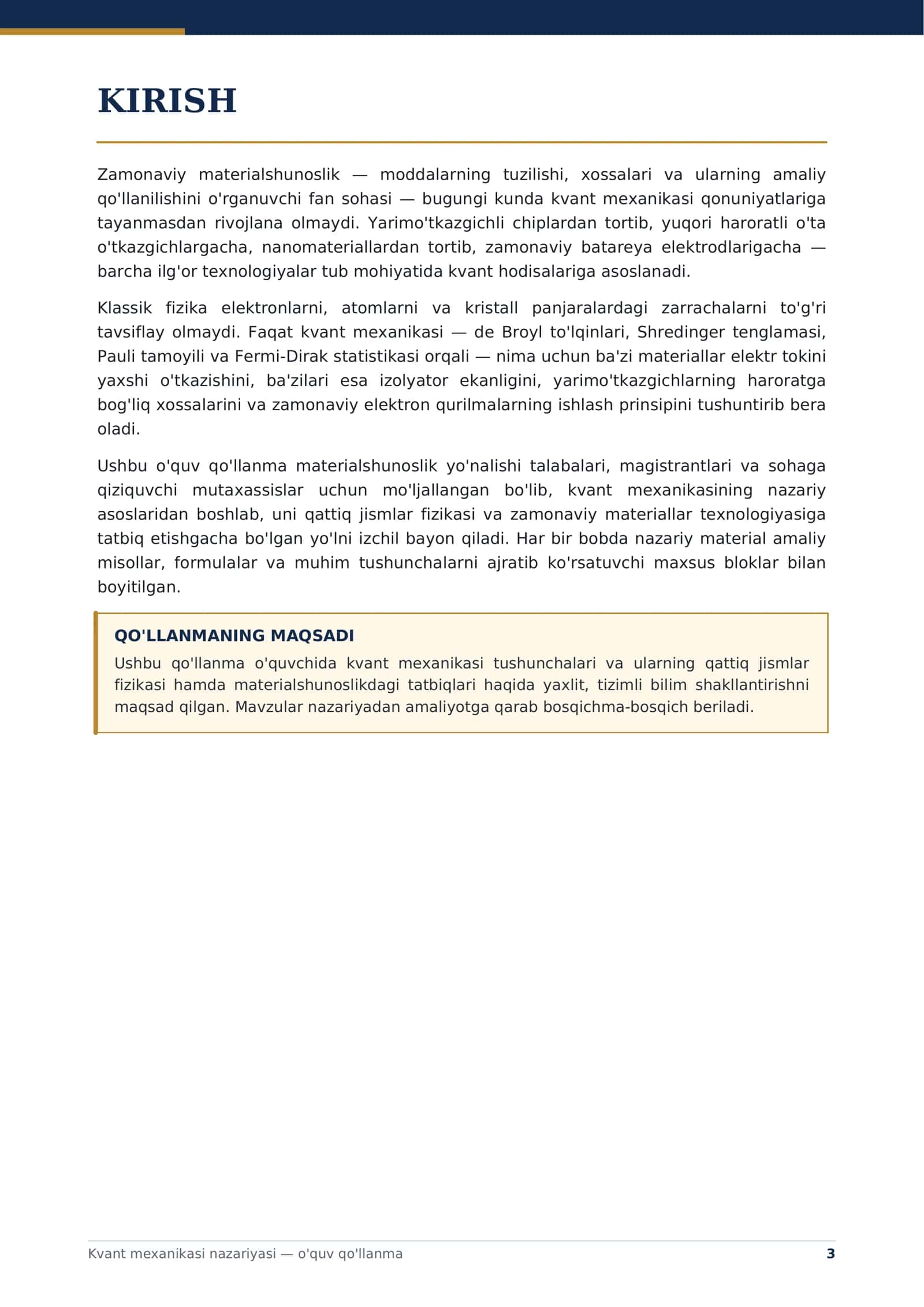 MATERIALSHUNOSLIK SERIYASI 3