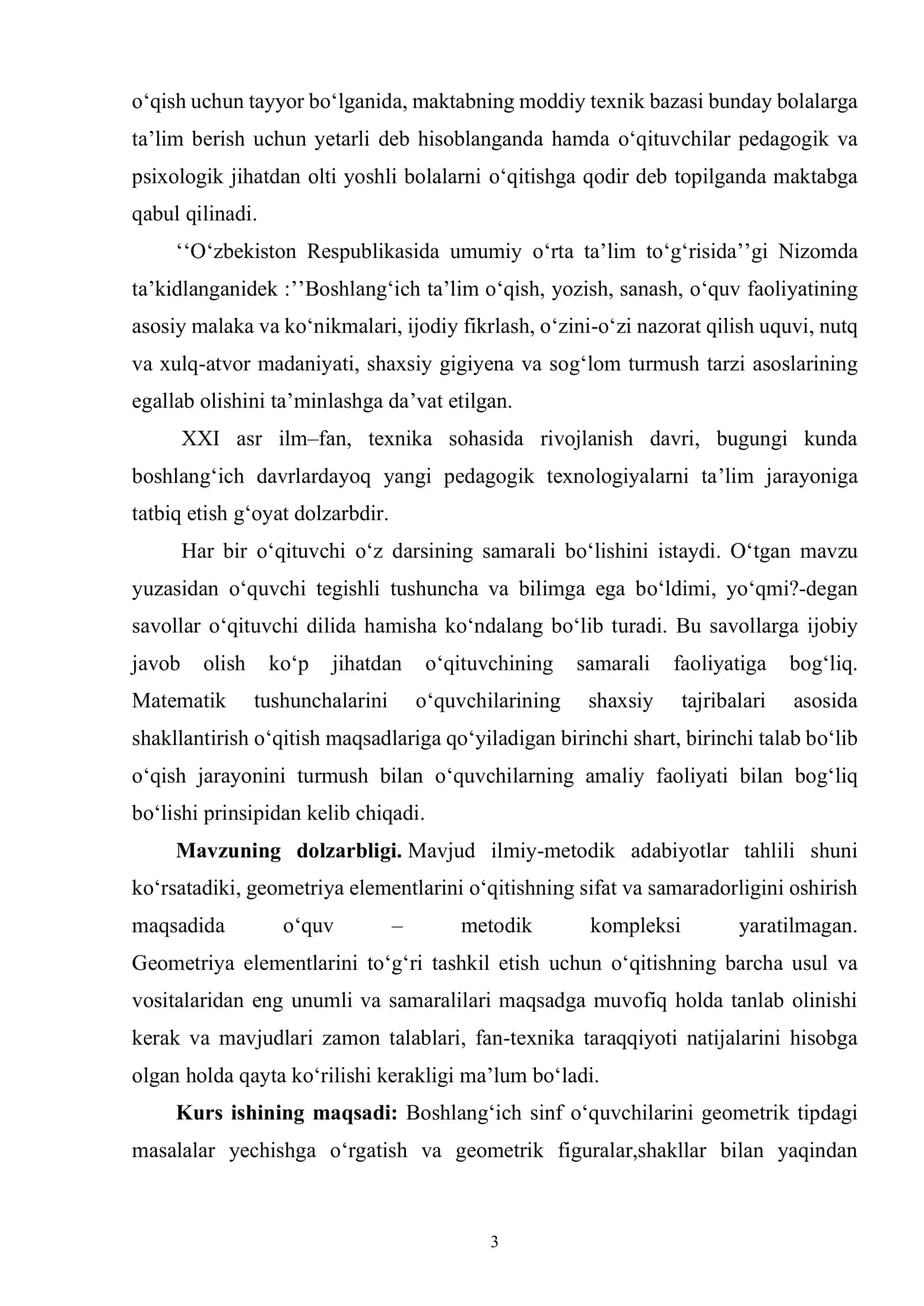 Boshlang‘ich sinf matematika darsda geometrik materiallardan foydalanish metodikasi 3
