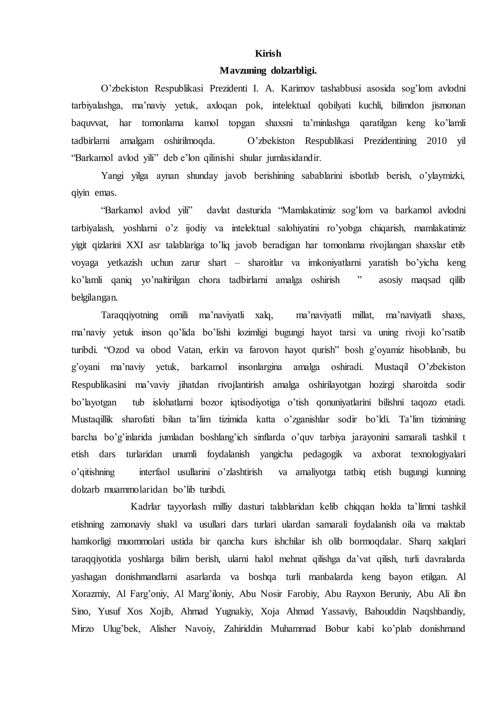 Boshlang’ich sinf darslarini tashkil etishda pedagogik hamkorlikning mazmuni 3