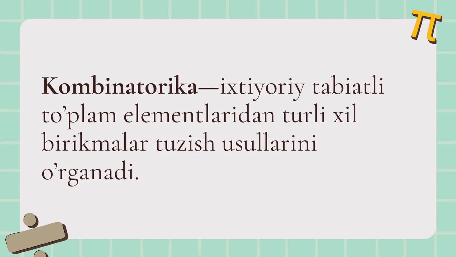 kombinatorika elementlari 3