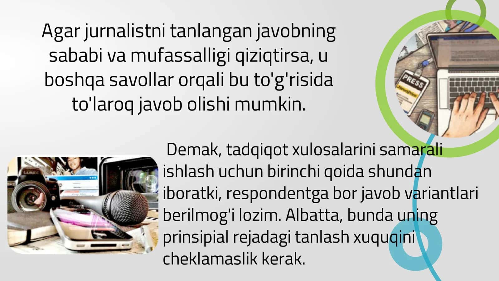 Sotsiologik ma'lumotni ishlab chiqish va uni tahlil qilish 3